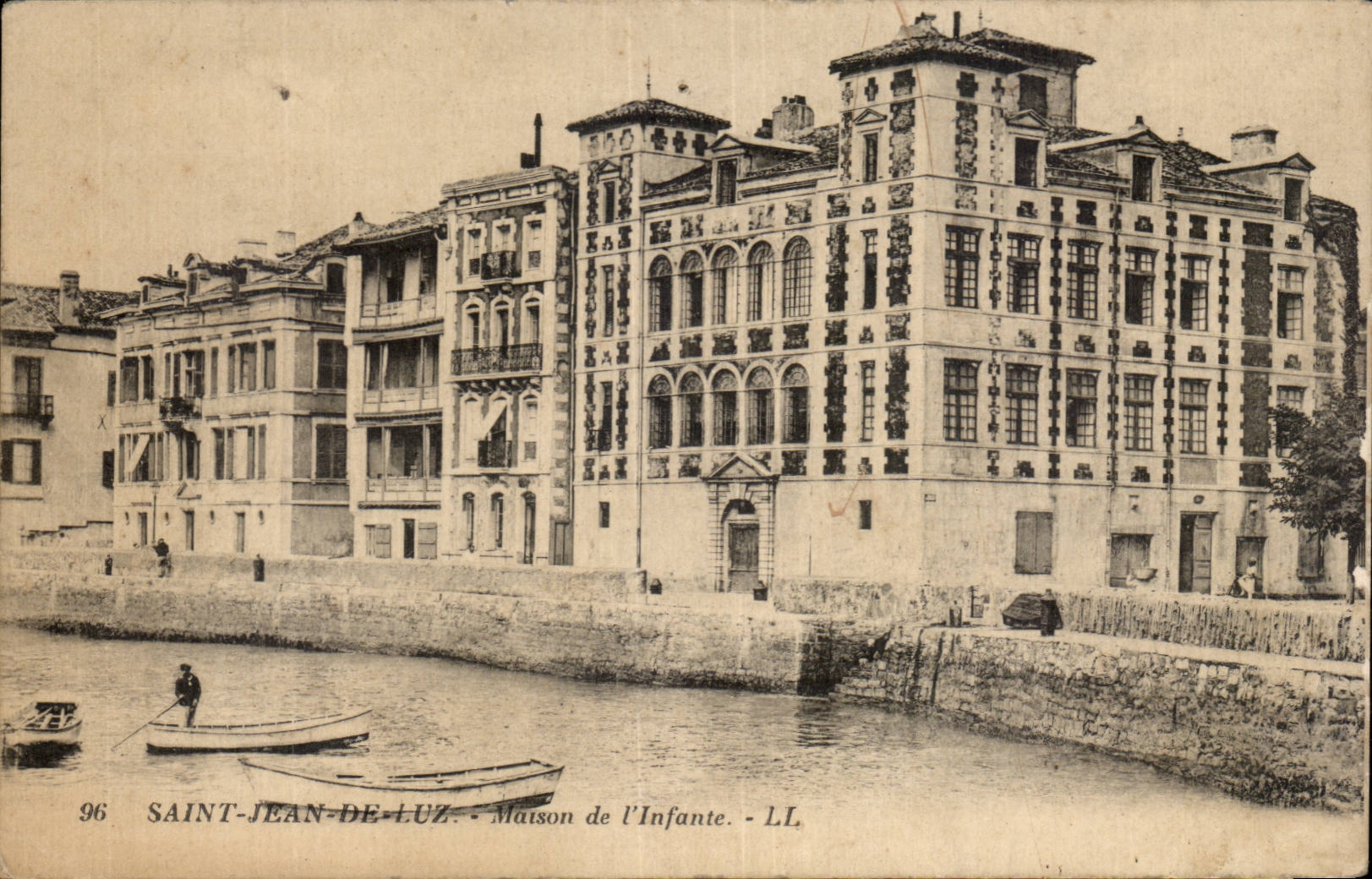 CPA St Jean de Luz Maison de l'infante