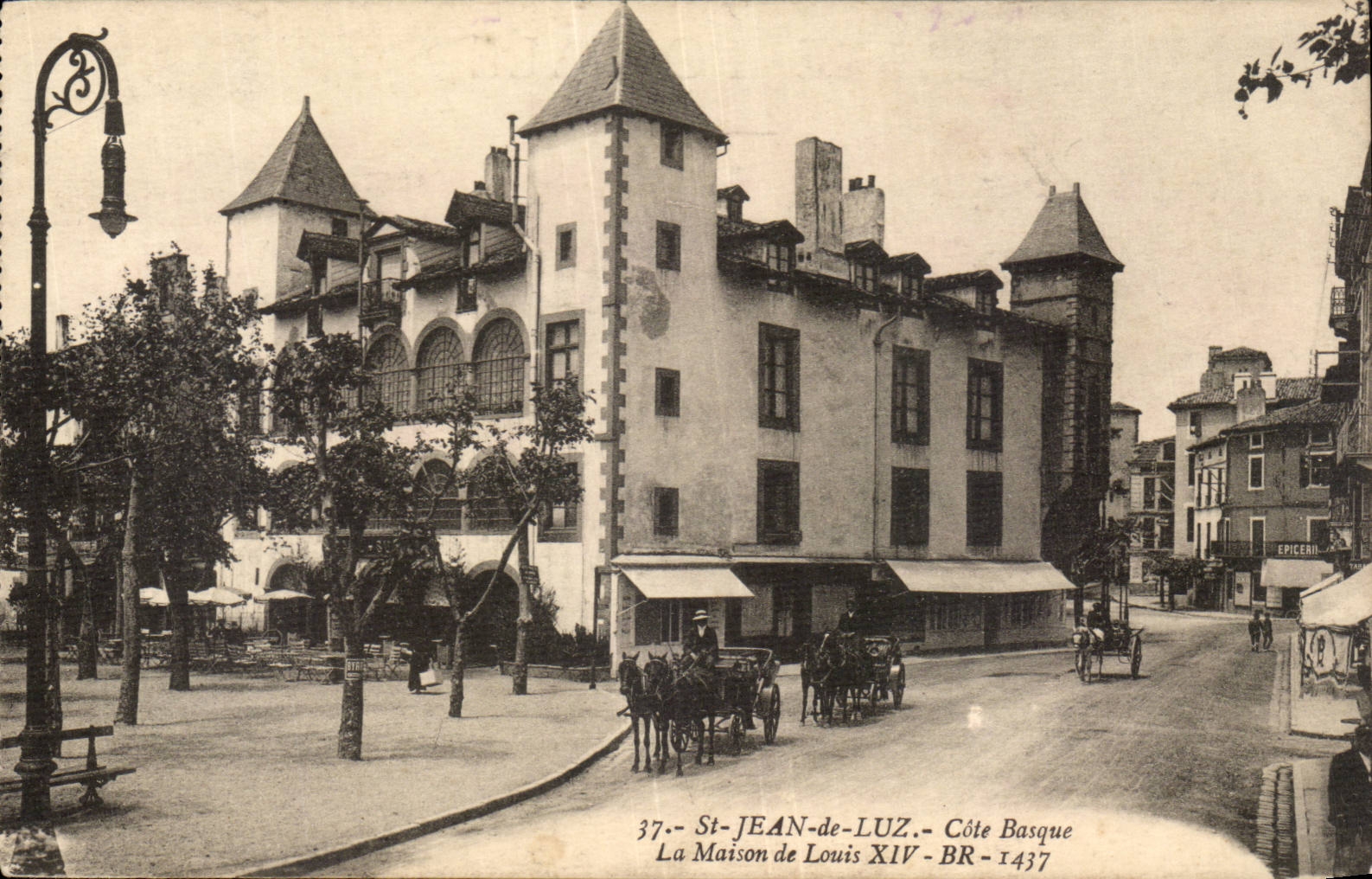 CPSM St Jean de Luz Cote basque La maison de Louis XIV