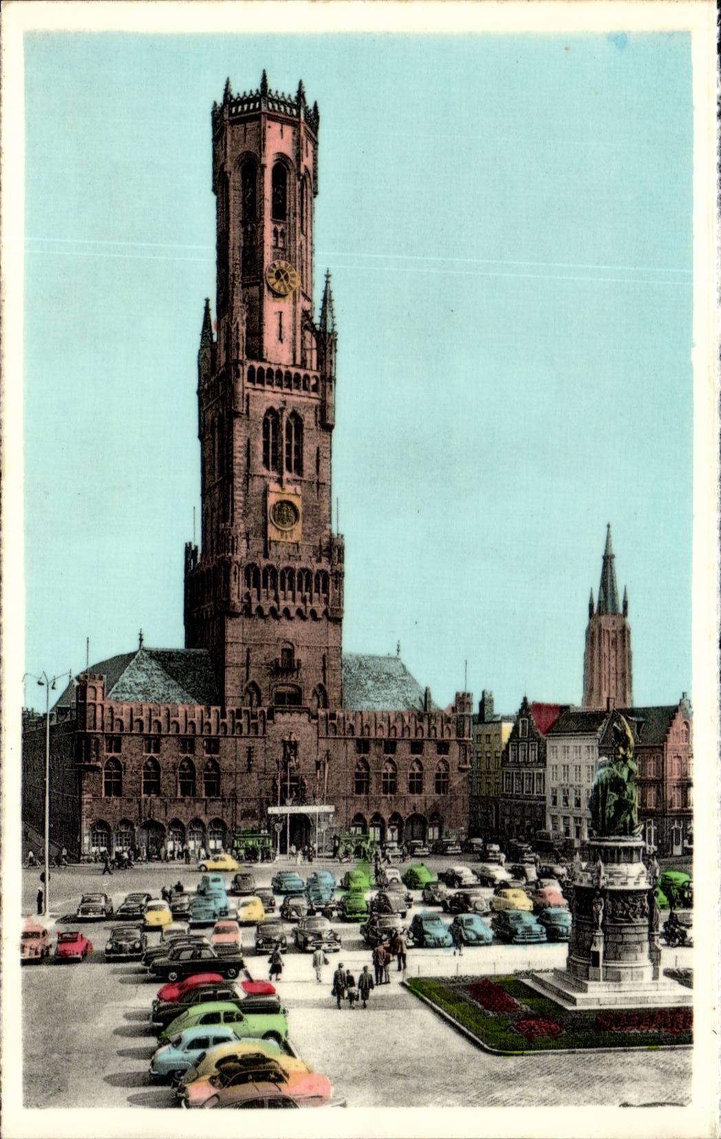 Belgium Bruges the belfry