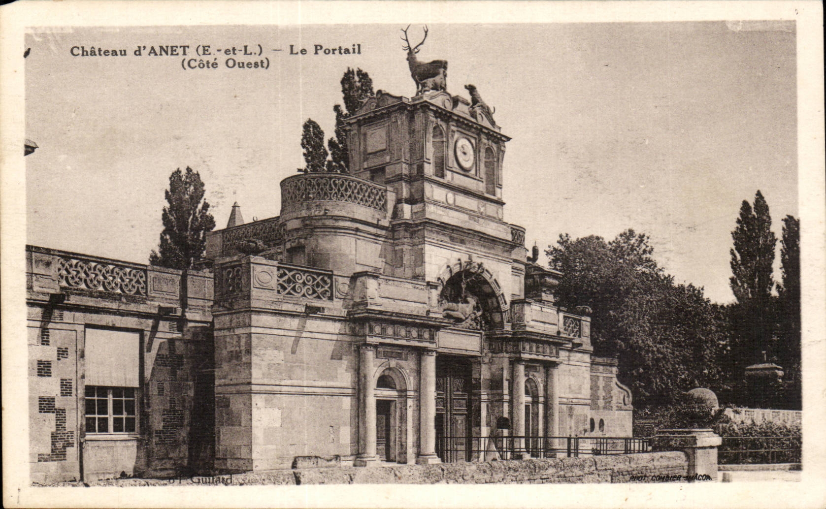 CPA Schloss von Anet die Gatterwestkuste