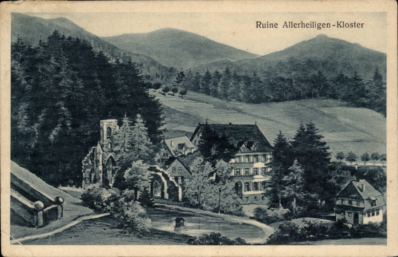 CPA ruiniert Allerheiligen Kloster