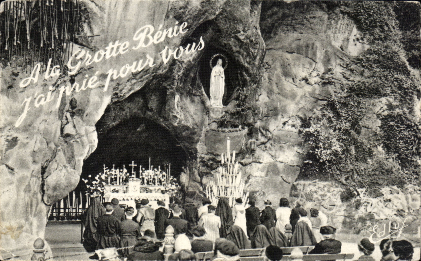 CPA Cave of Lourdes