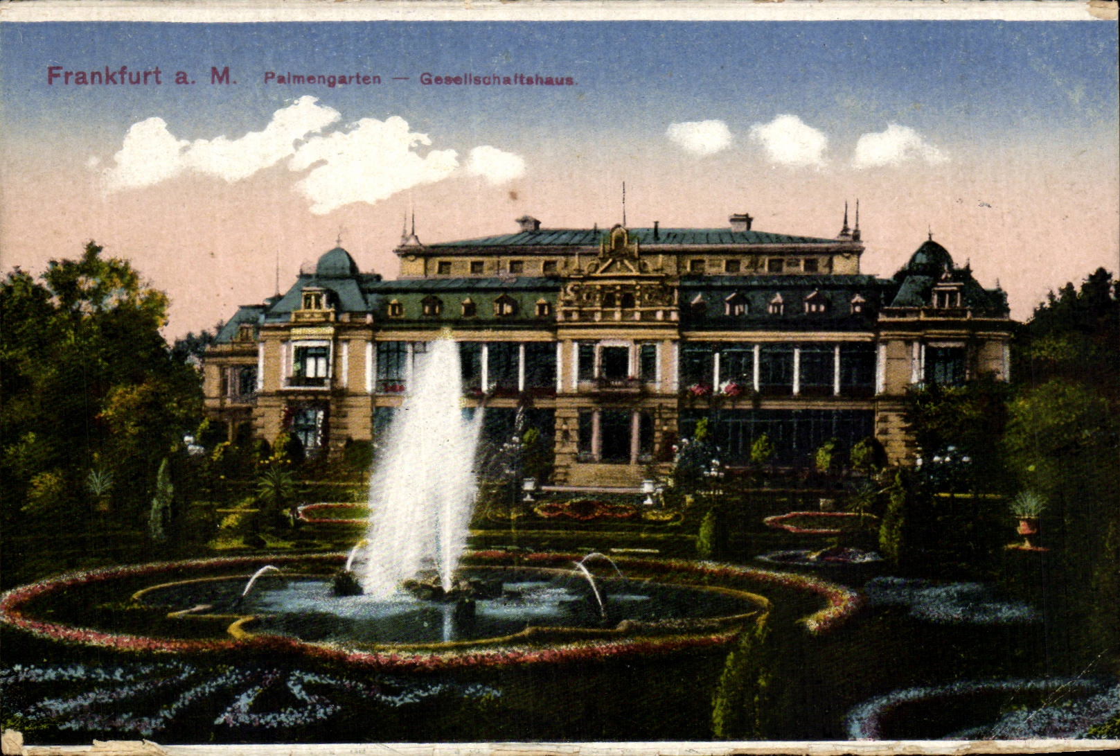 CPA Frankfurt has Mr Palmengarten Gesellschaltshaus