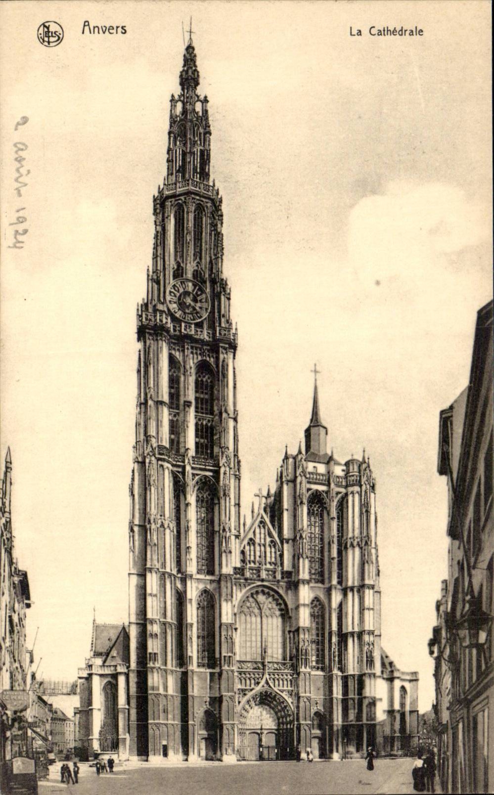 CPA Belgien Antwerpen die Kathedrale