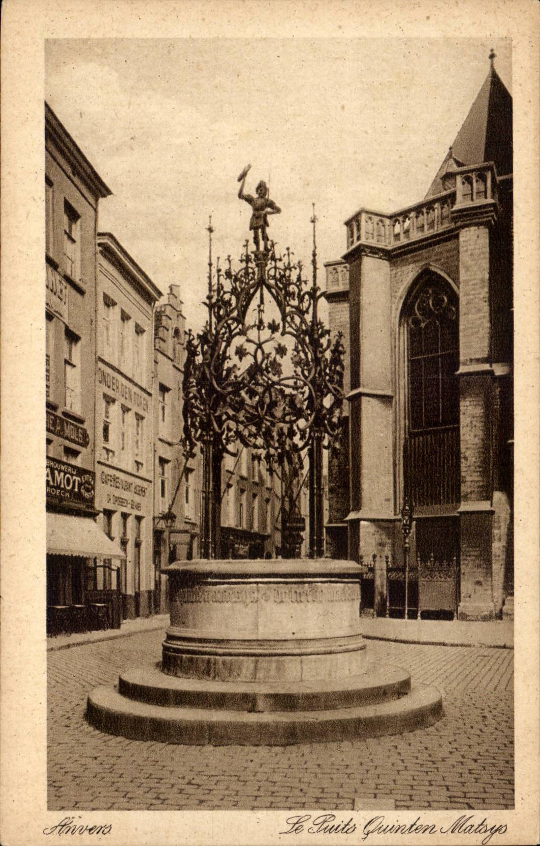 CPA Belgien Antwerpen das wohle Quintin Matsys