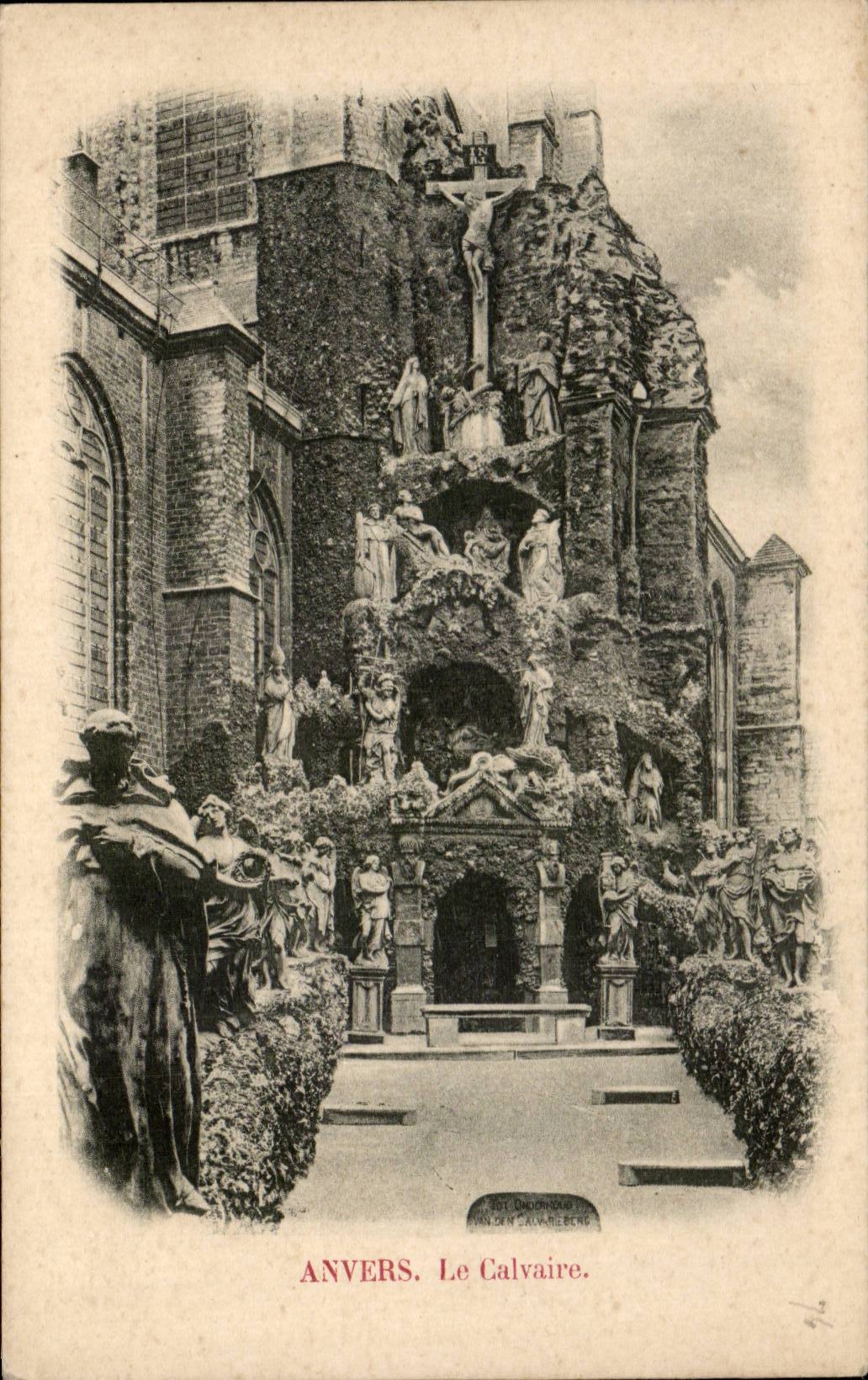 CPA Belgien Antwerpen das Martyrium