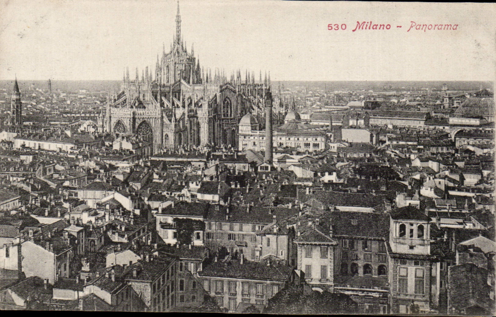 CPA Italy Italia Milano Panorama