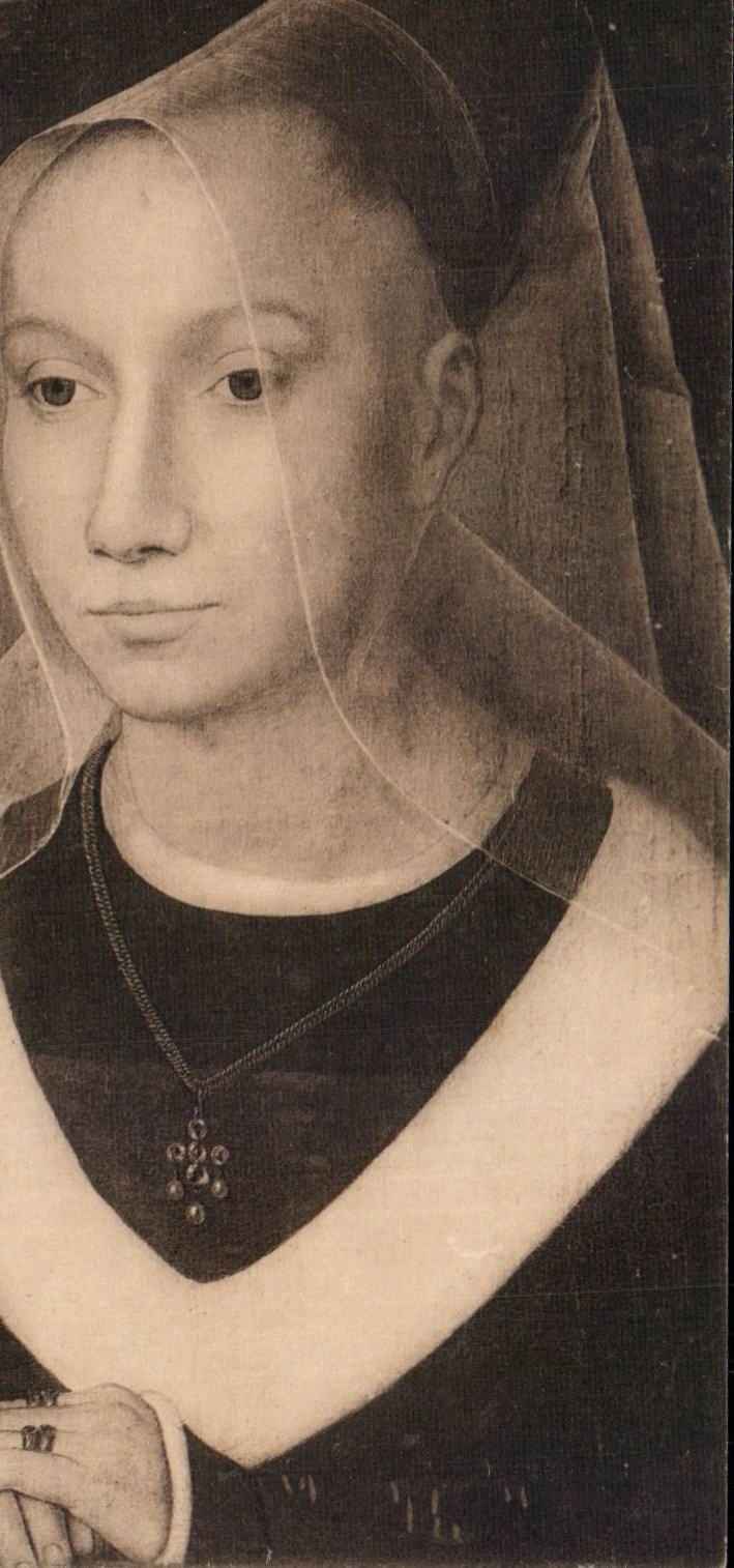 CPA Memling Portrait de marie Guillaume moreel Bruges