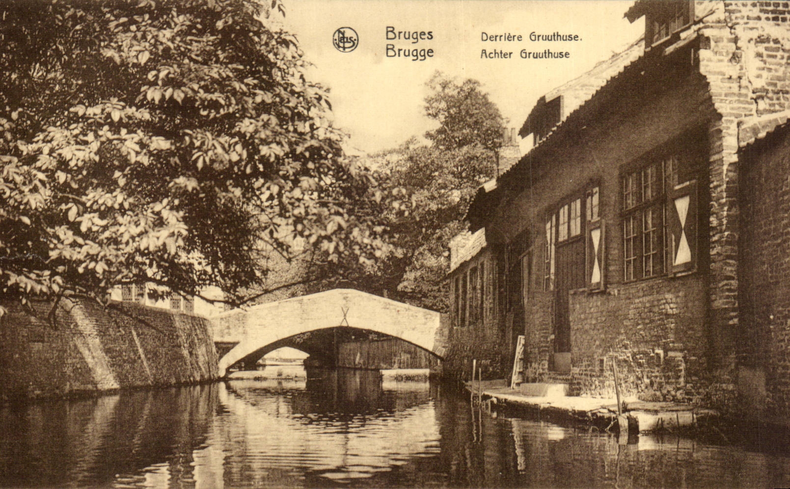 CPA Brugge hinter Gruuthuuse
