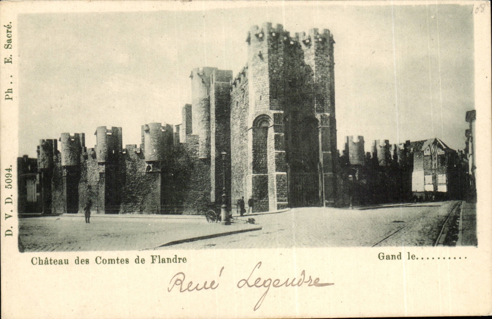 CPA Ghent Castle of the counts de Flande