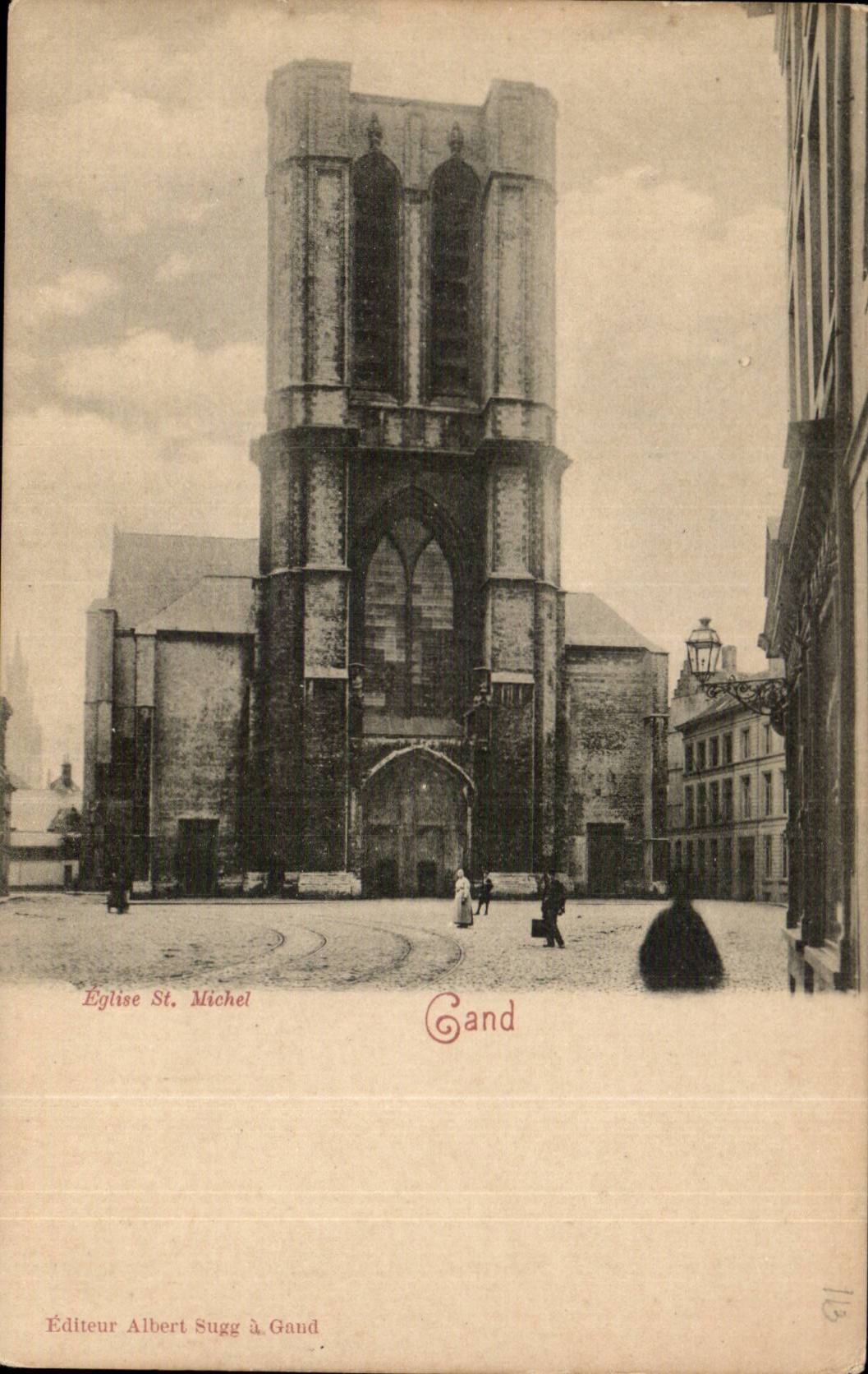 CPA Ghent Church St Michel