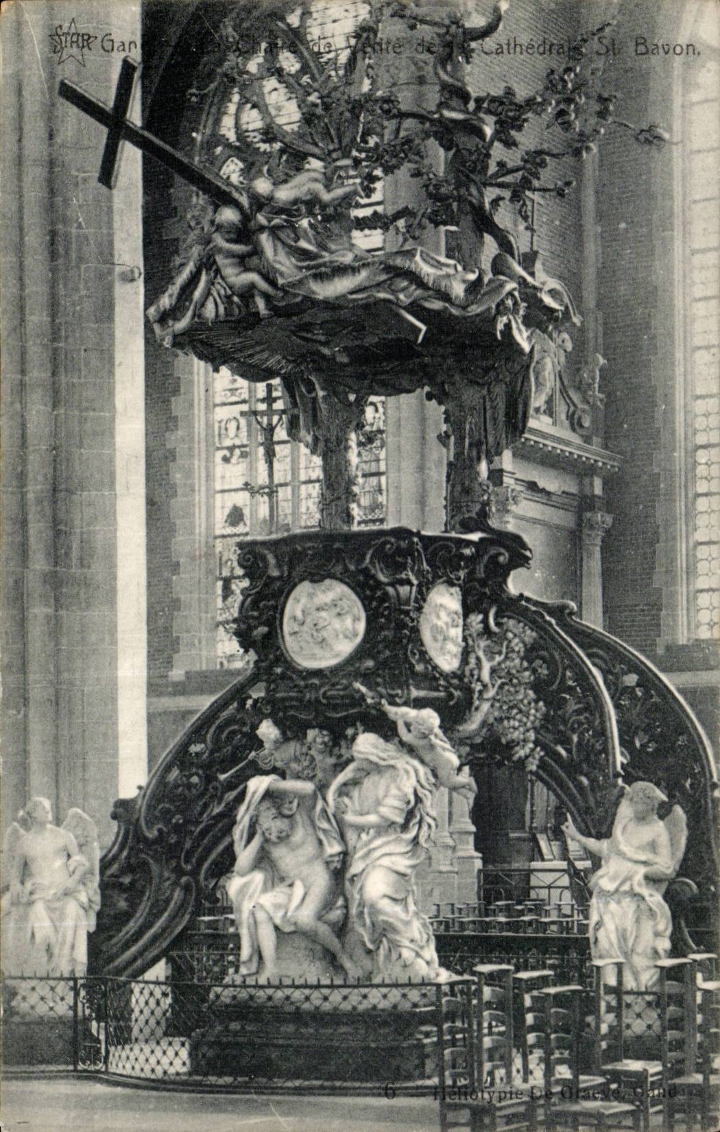 CPA Ghent Cathedral St Bavon