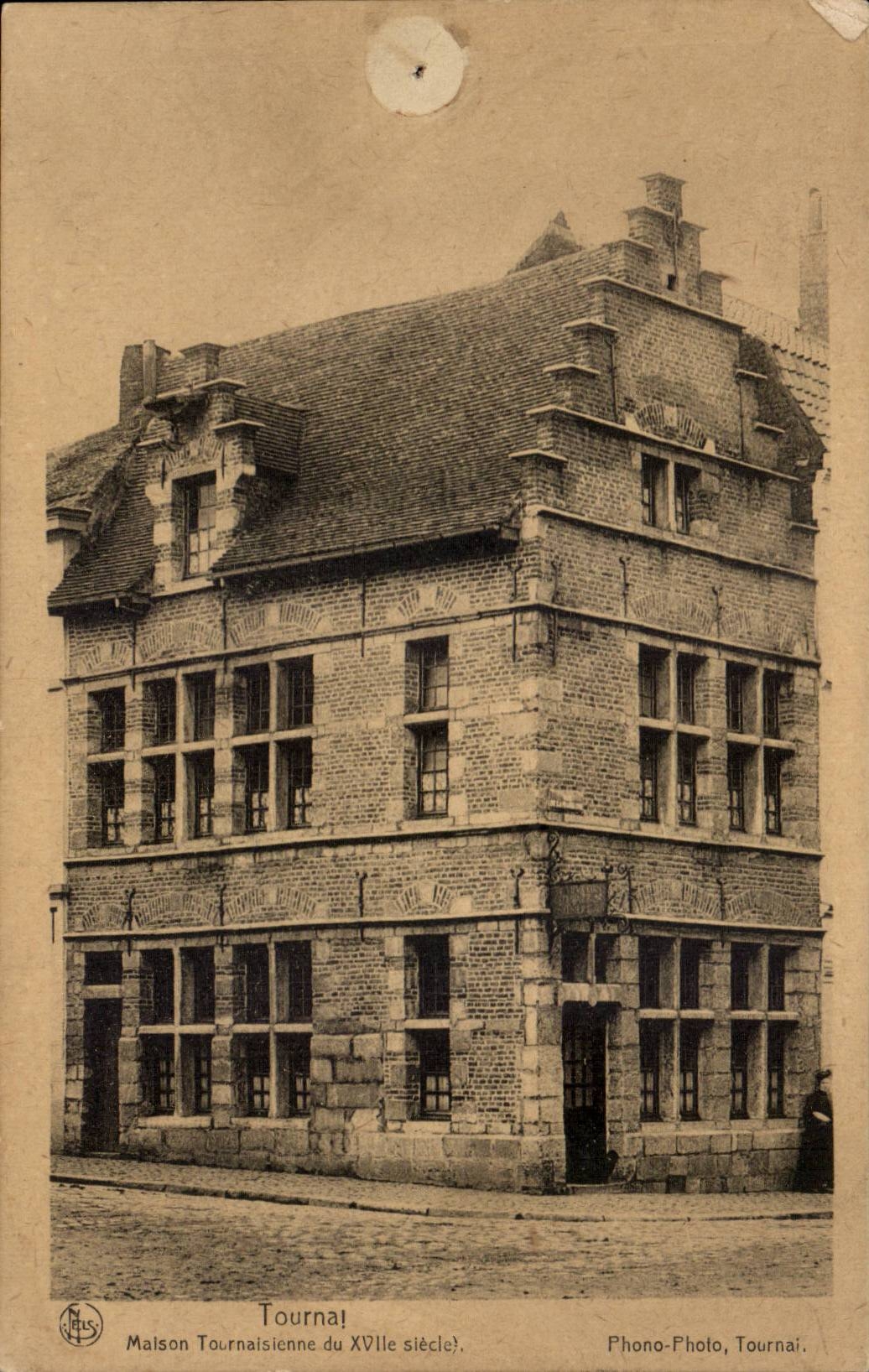 CPA Belgique Tournai Maison tournaisienne du 17eme