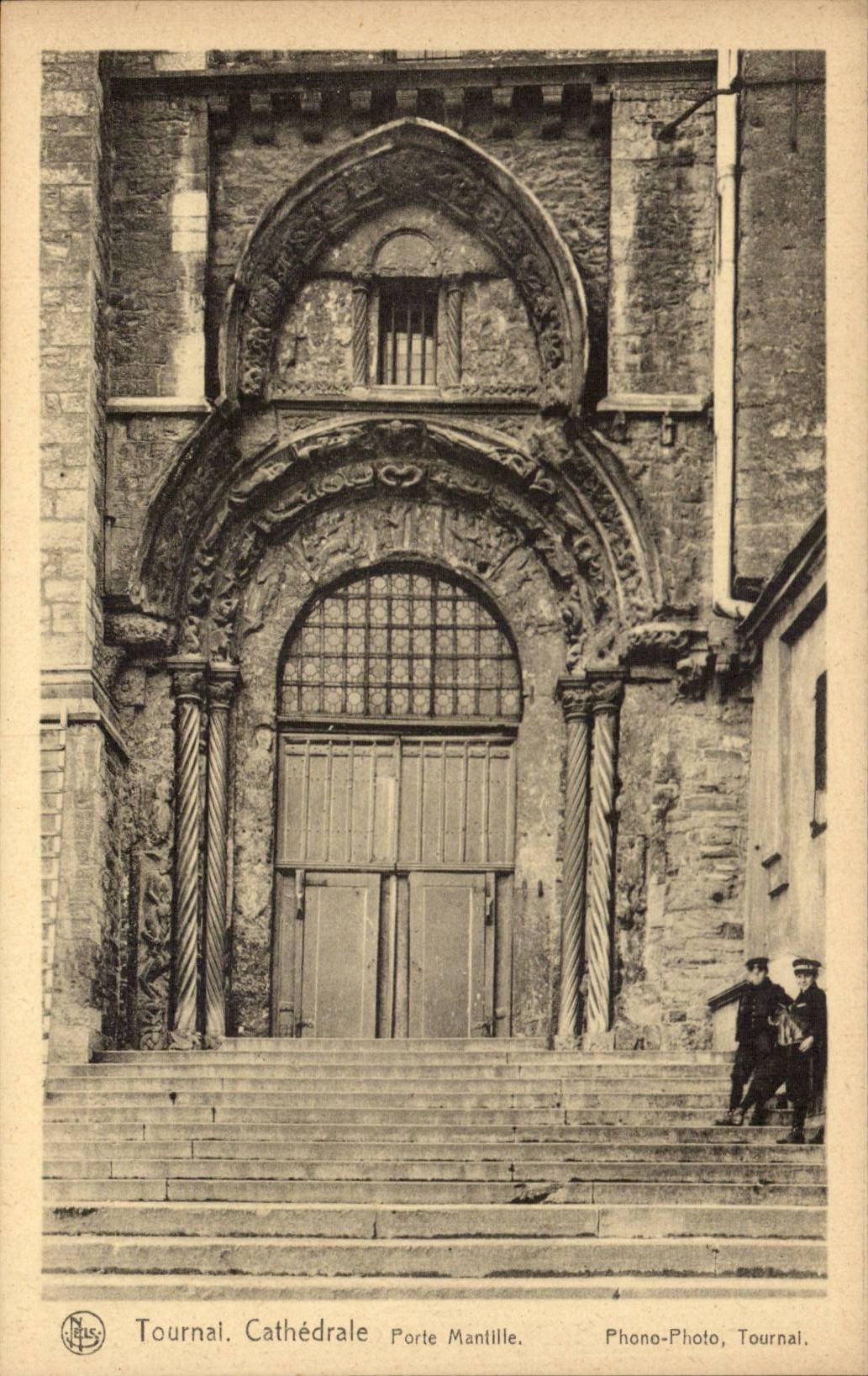 CPA Belgique Tournai Cathedrale 