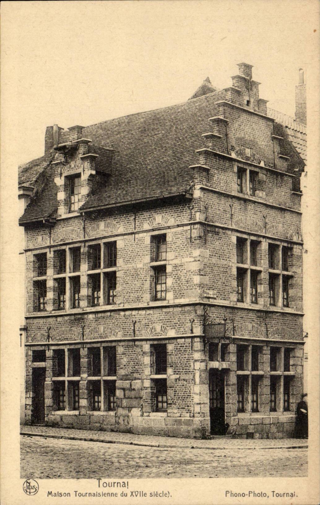 CPA Belgique Tournai Maison Tournaisienne du 18eme