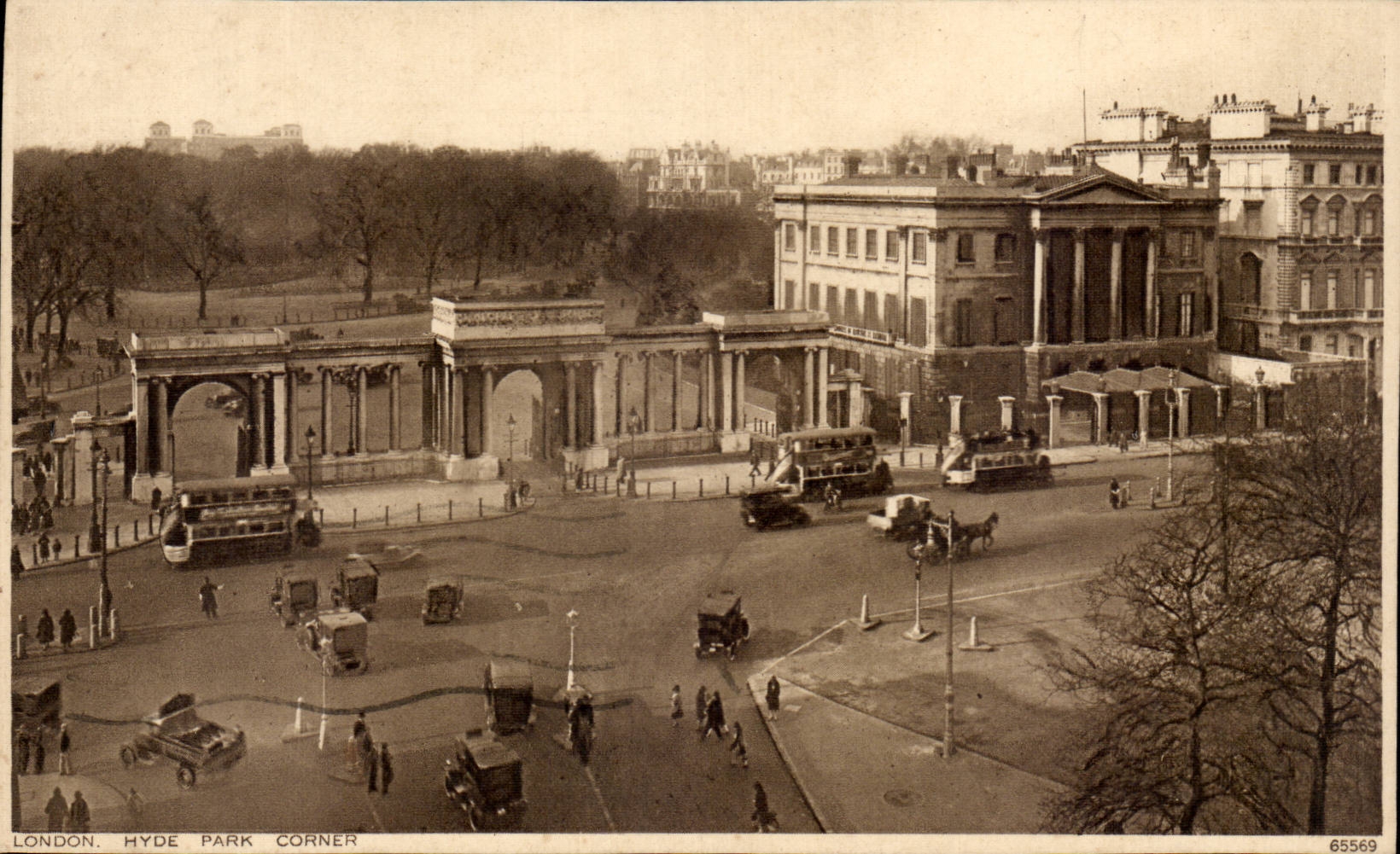 CPA Great Britain London London Hyde Park Corner