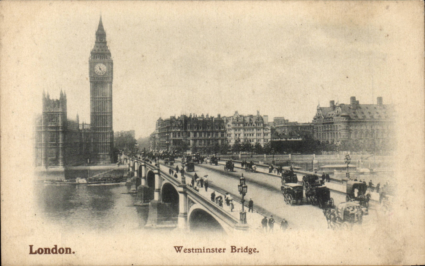 CPA Great Britain London London Westminster bridge