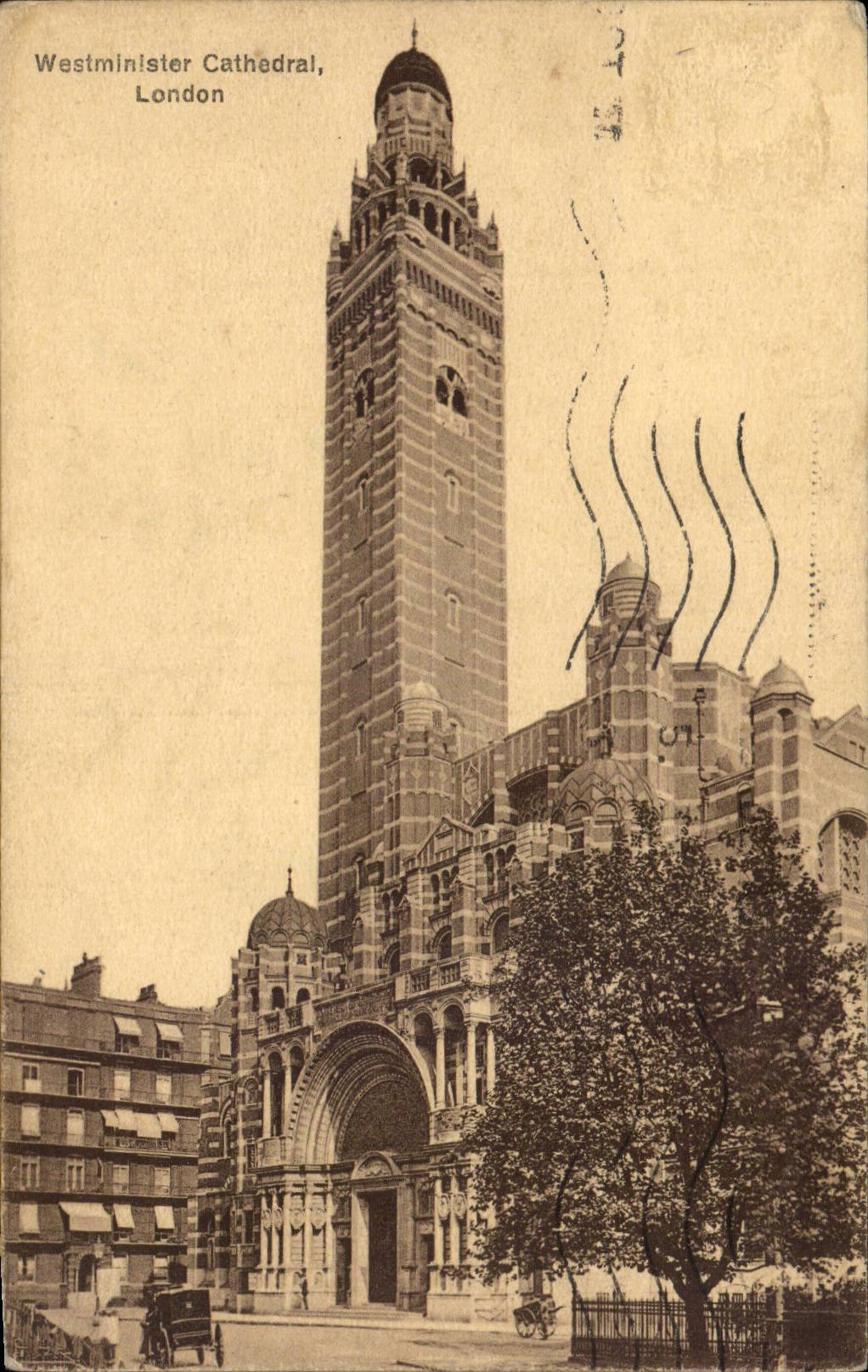 CPA Great Britain London London Westminster cathedral