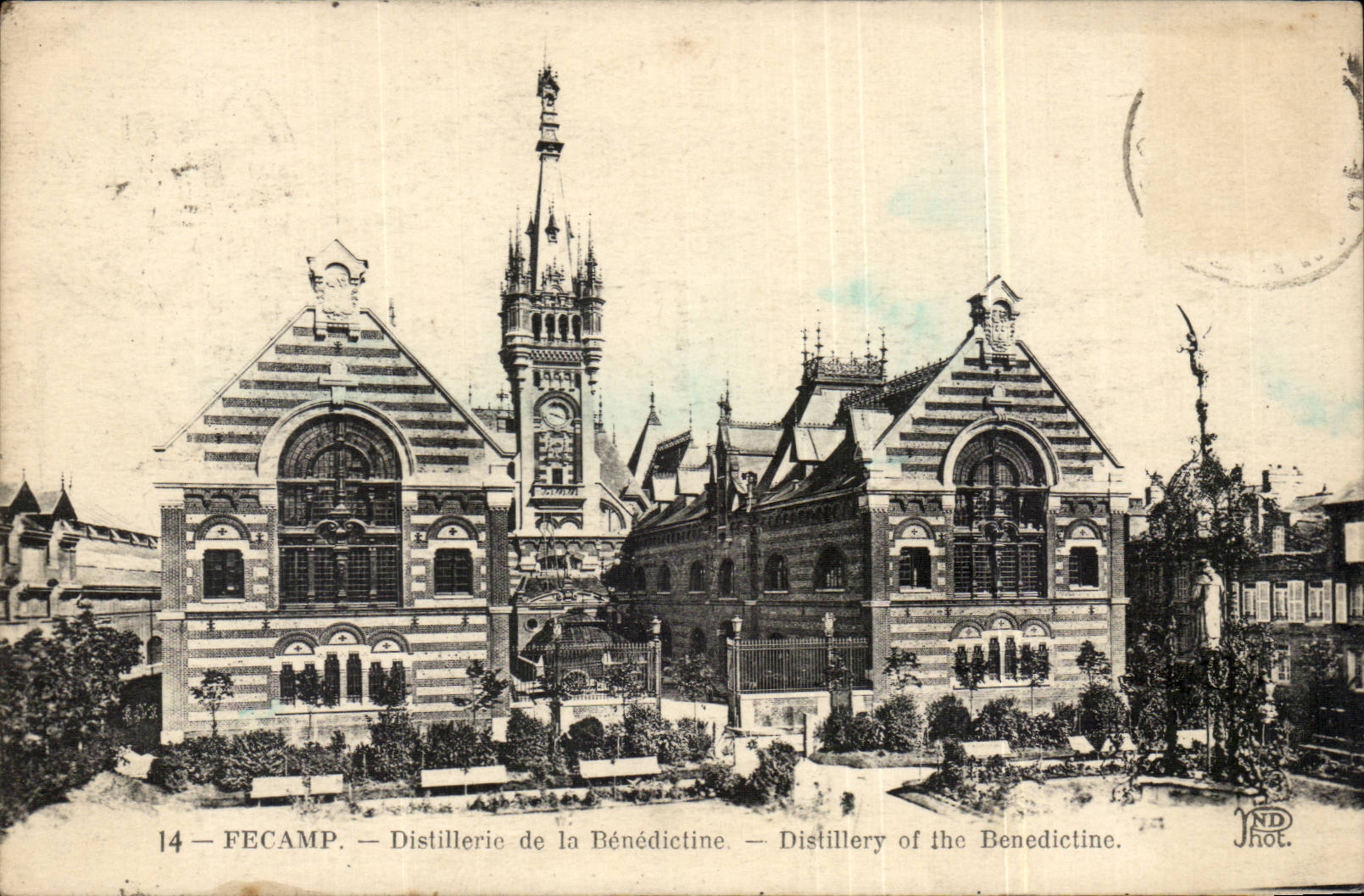 CPA Fecamp Destillieren des Benediktiners