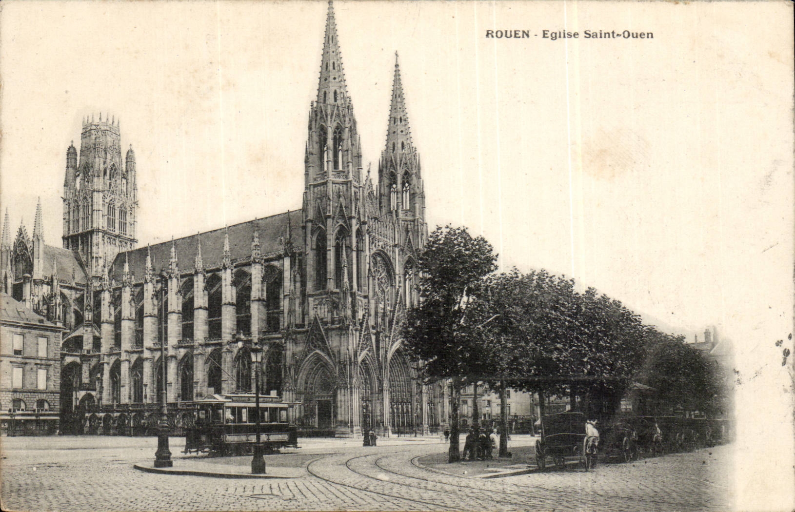 CPA Rouen Church Saint Ouen