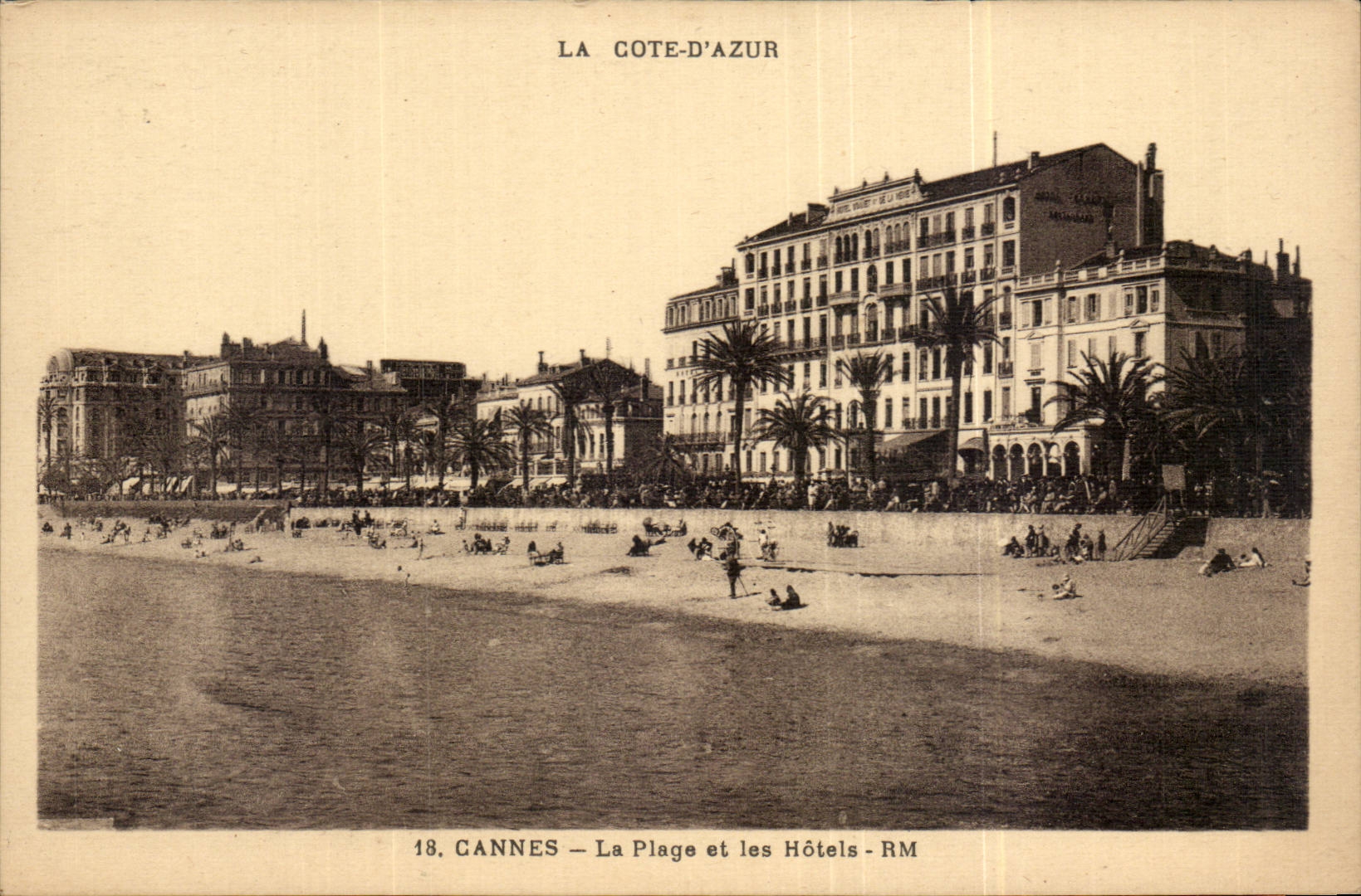 CPA Cannes the beach and hotels