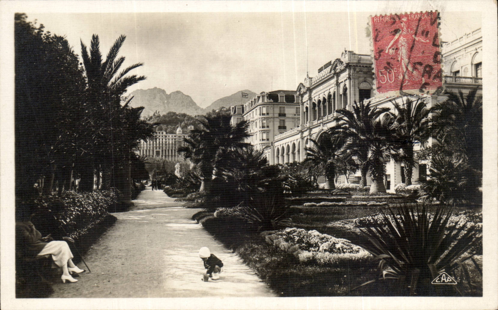 CPA Menton gardens and the casino
