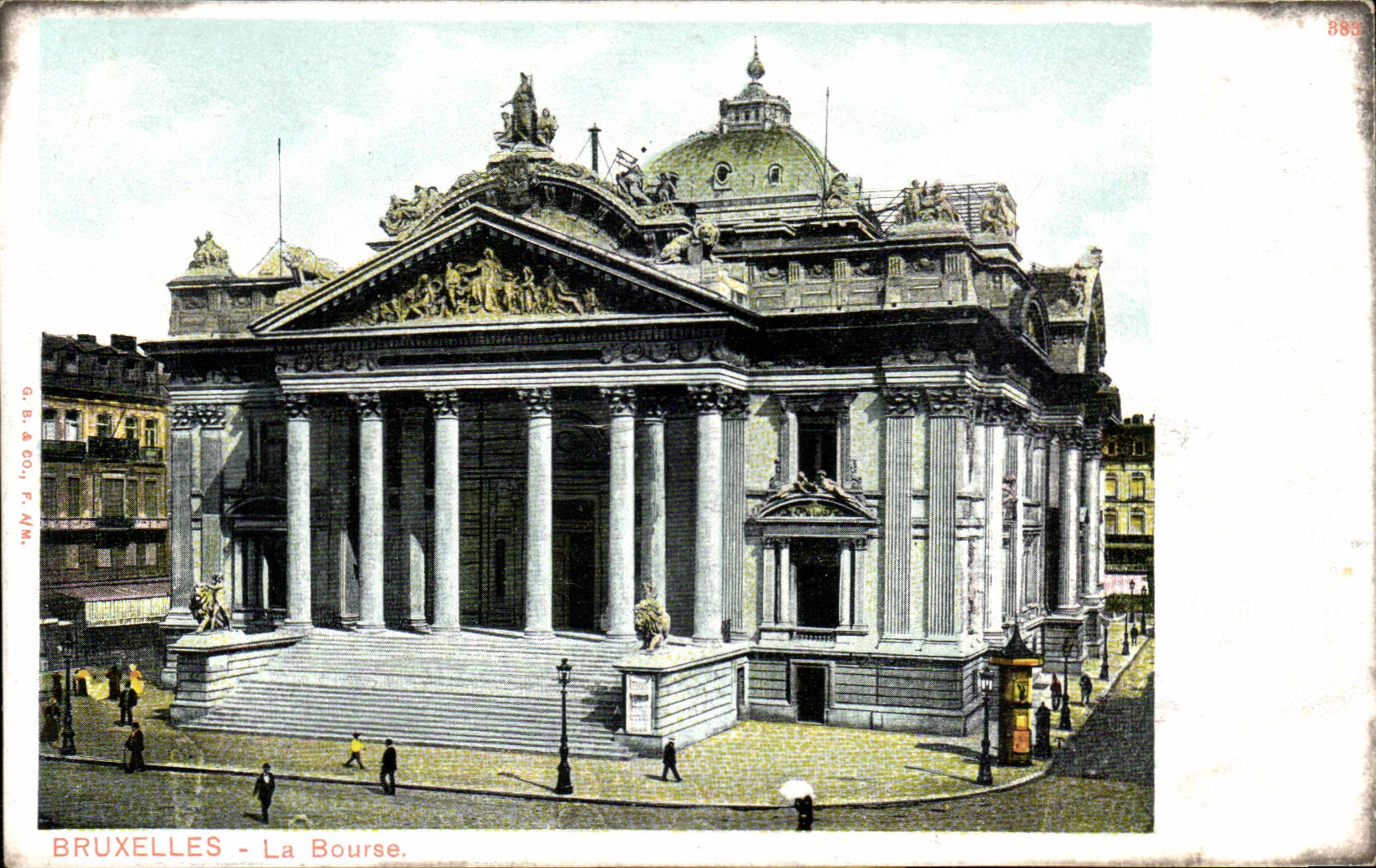 CPA Brussels the Stock Exchange