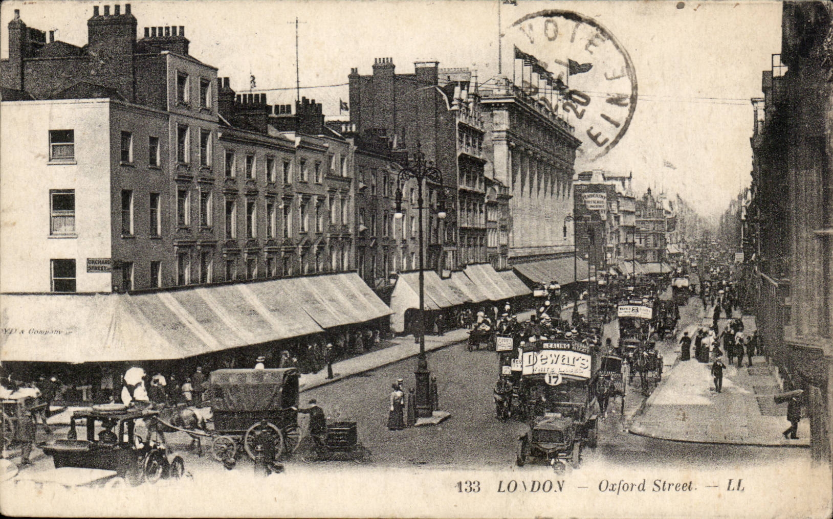 CPA Great Britain London London Oxford street