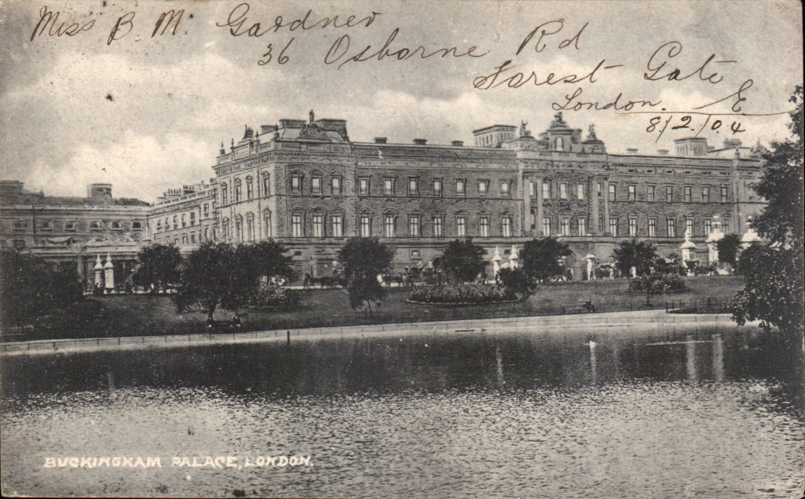 CPA Great Britain London London Buckingham Palace