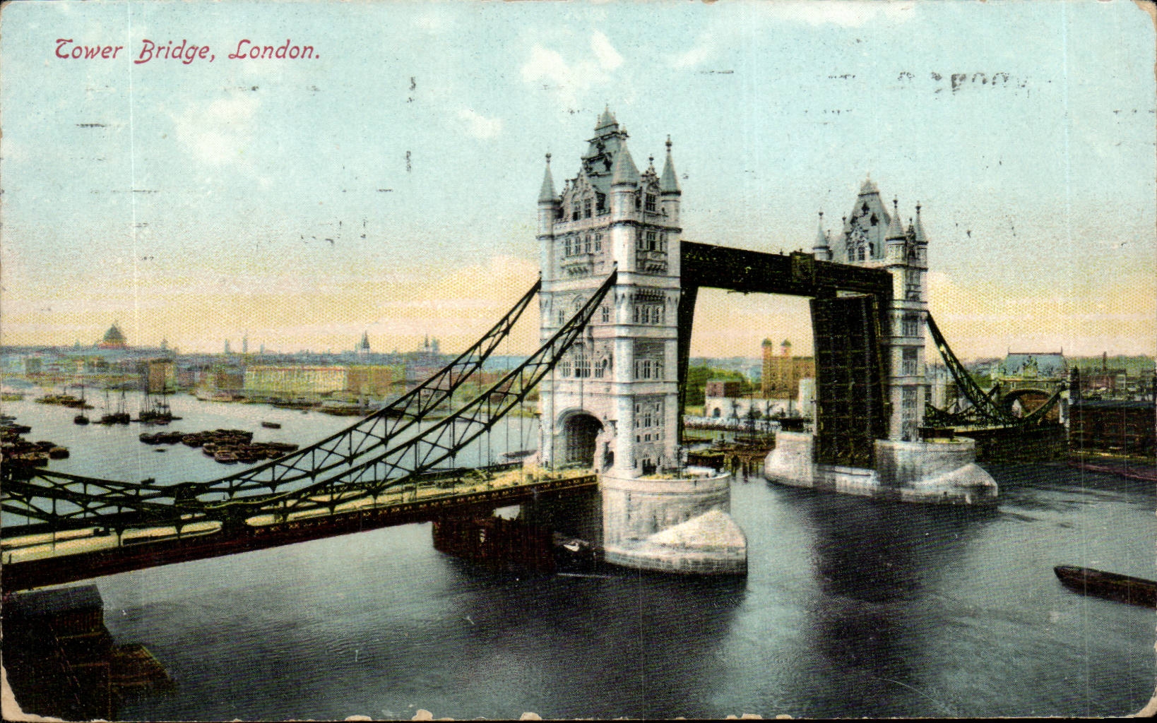 CPA Great Britain London London Tower bridge