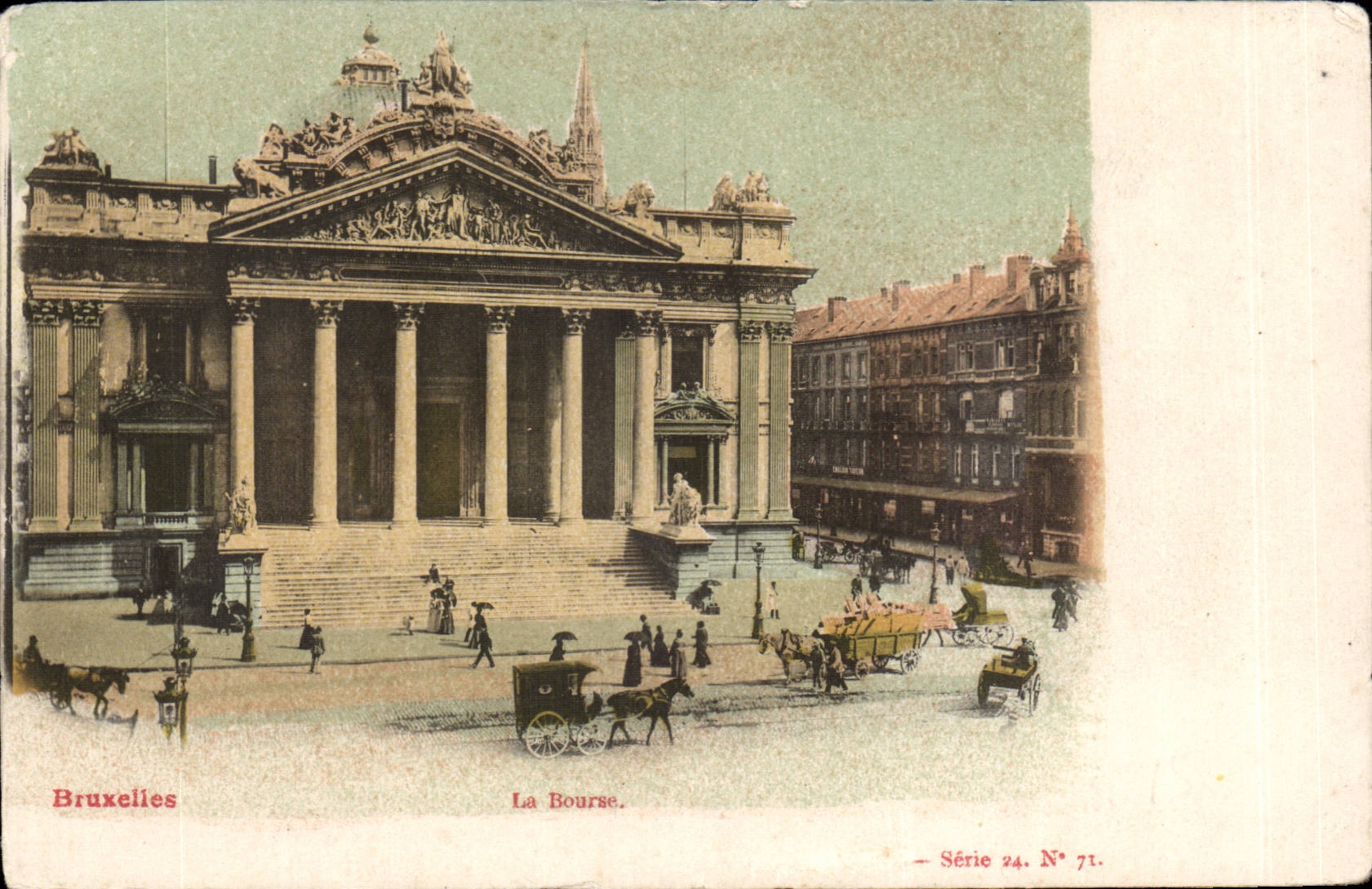 CPA Brussels the Stock Exchange