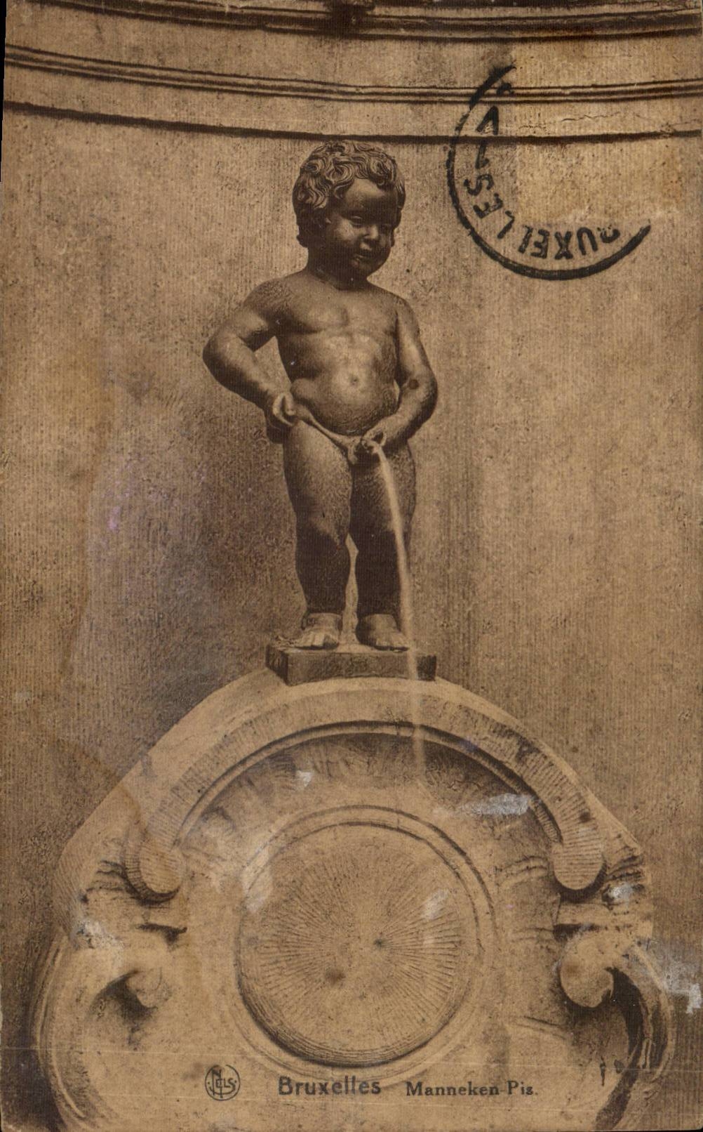 CPA Brussels Manneken Worse