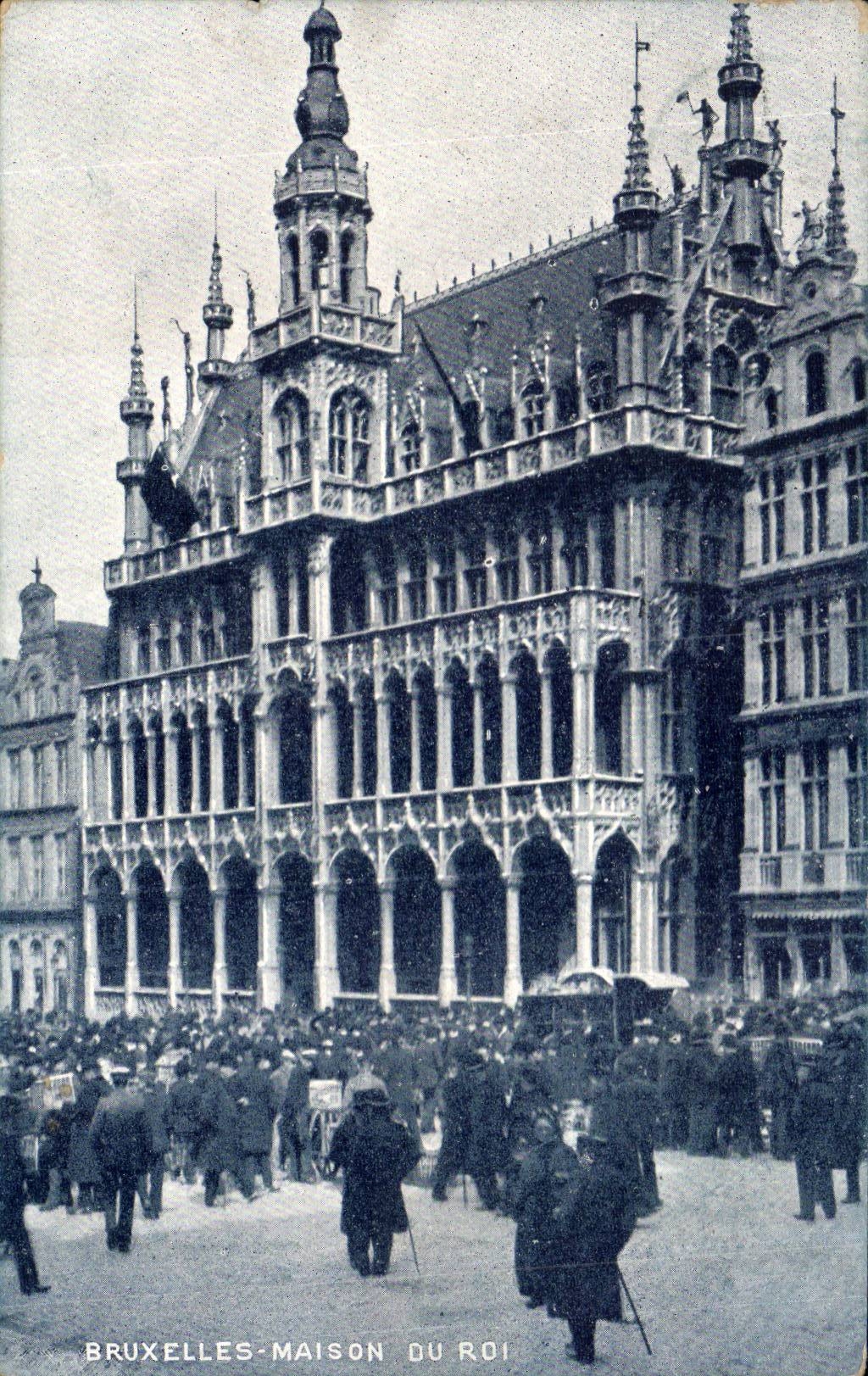 CPA Brussels House of the king