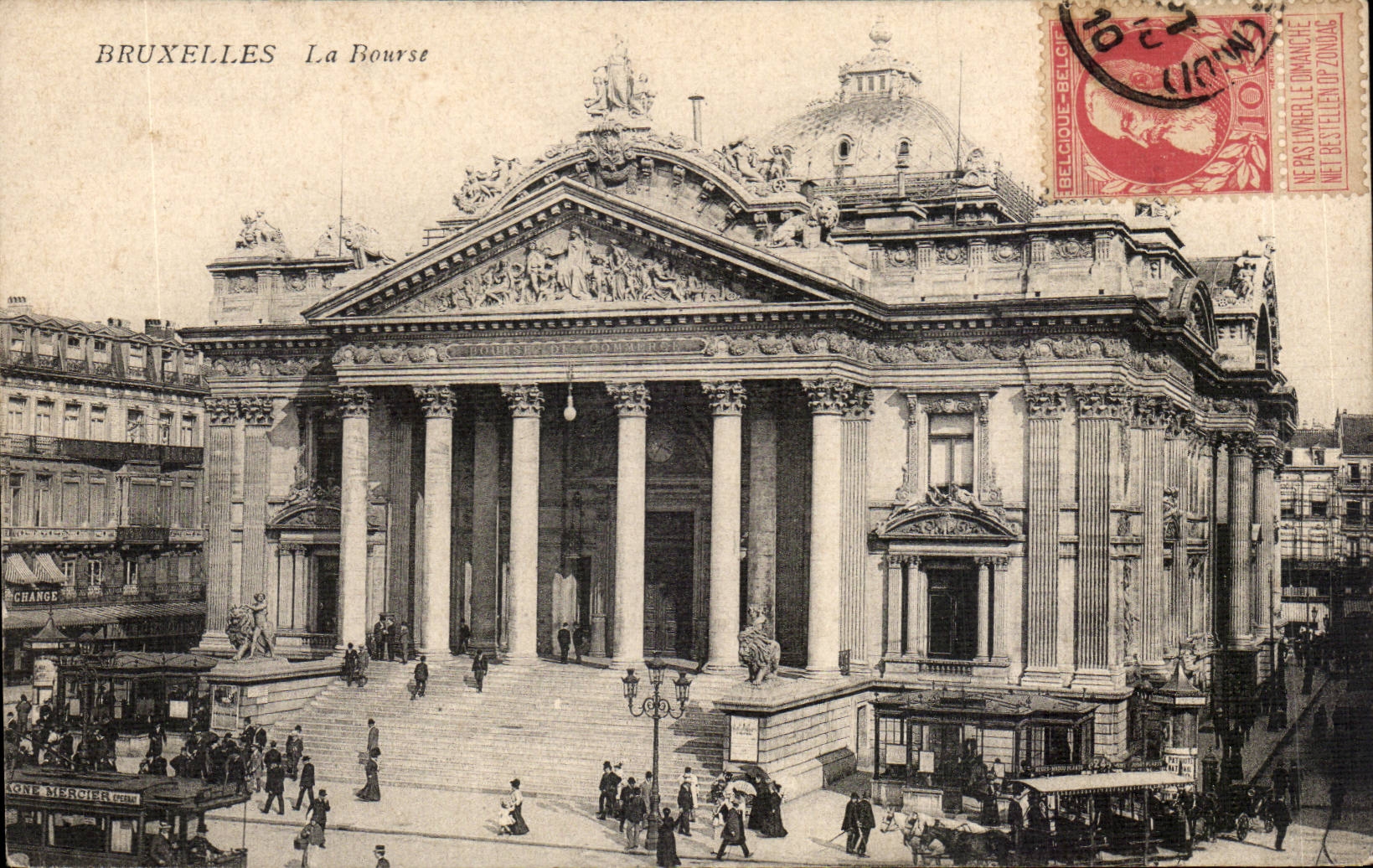 CPA Brussels the Stock Exchange