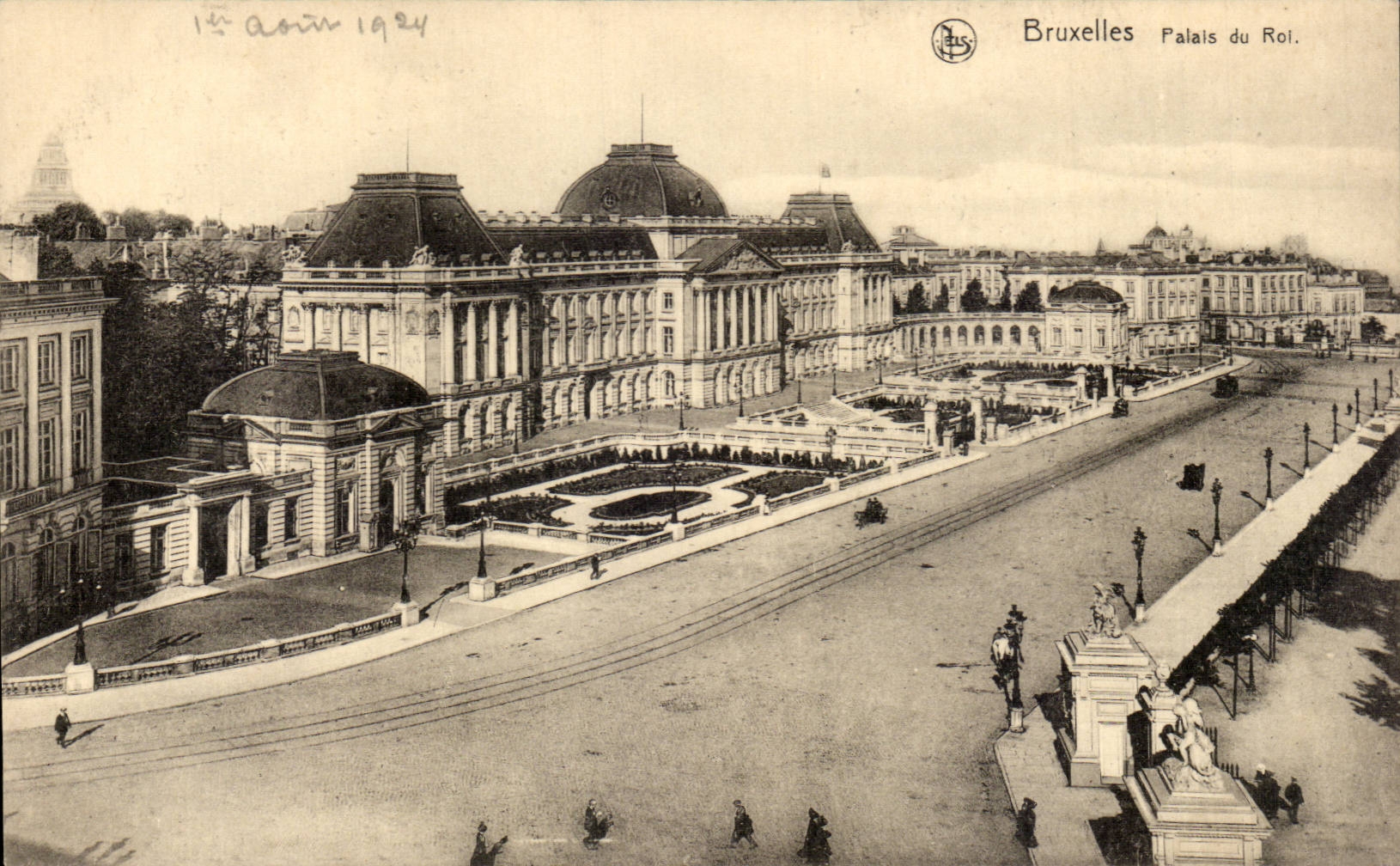 CPA Brussels palate of the king