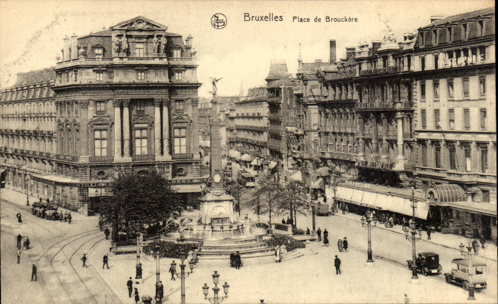 CPA Brussels Places of Brouckere
