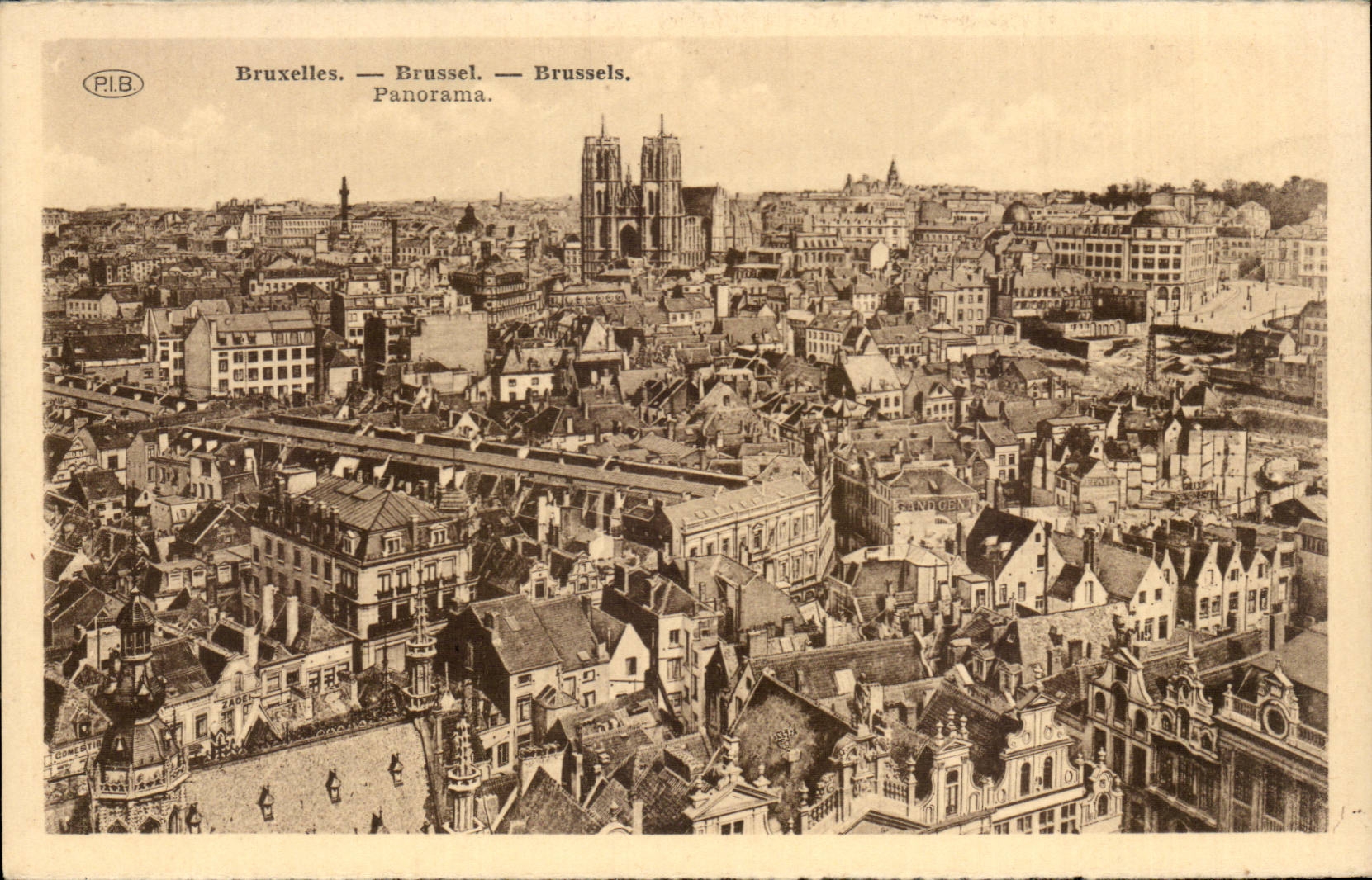 CPA Brussels Panorama