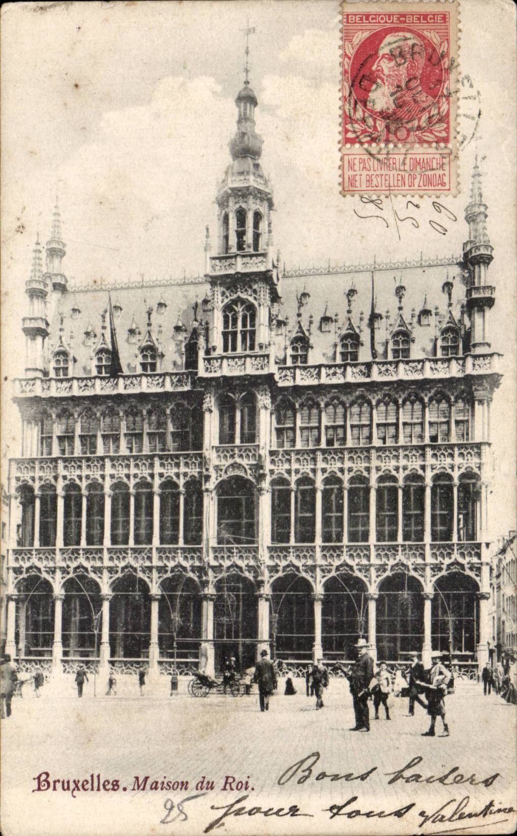 CPA Brussels House of the king