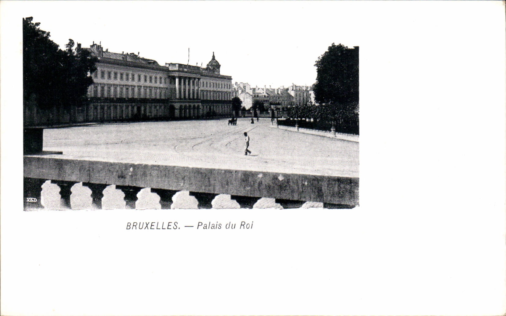 CPA Brussels Palate of the king