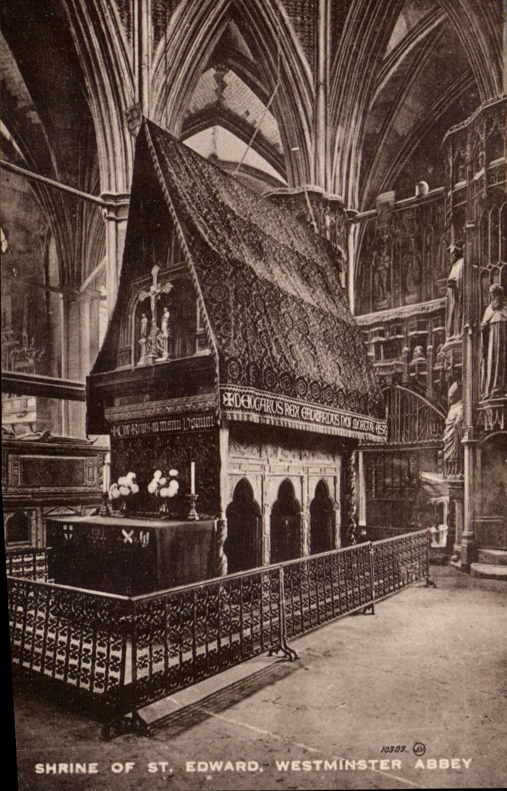 Great BRitain London Shrine off St Edward Westminster Abbey