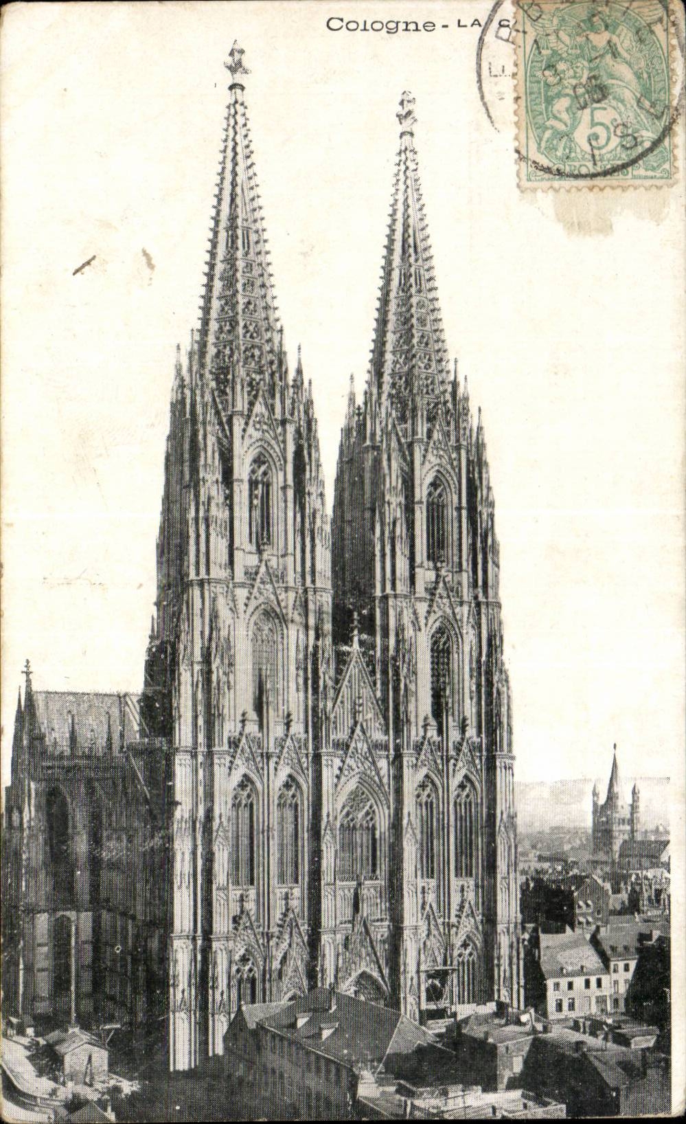 CPA Cologne the cathedral