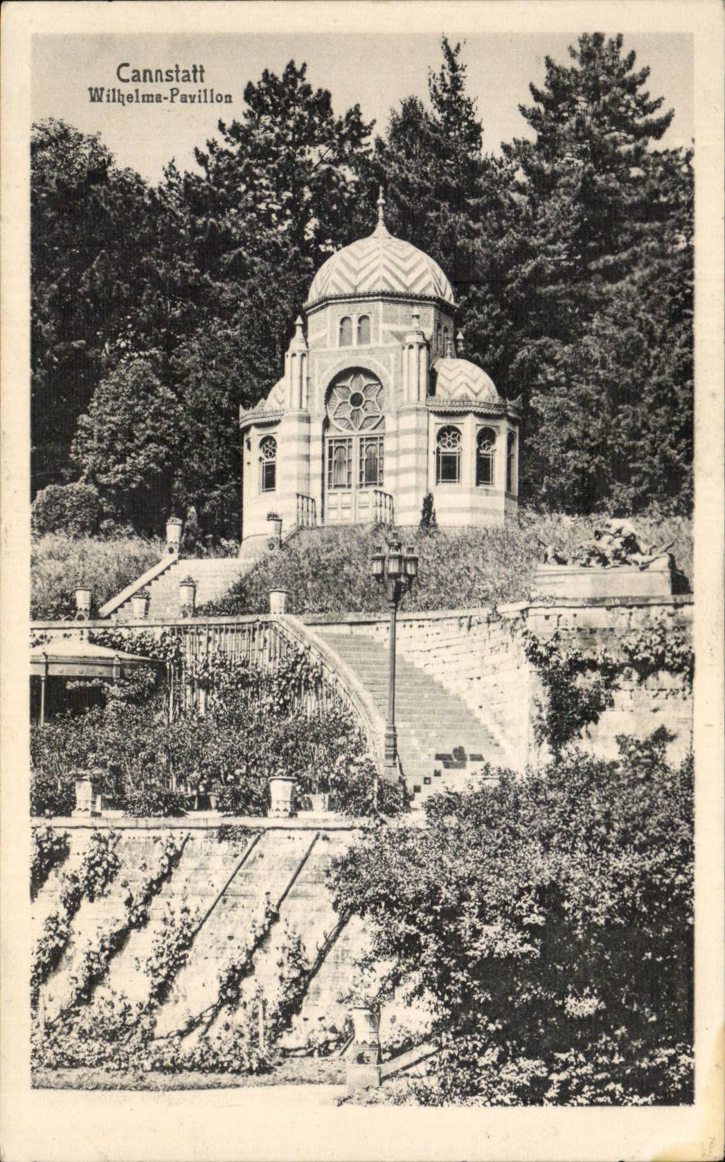 CPA Cannstatt Wilhelms Pavillon
