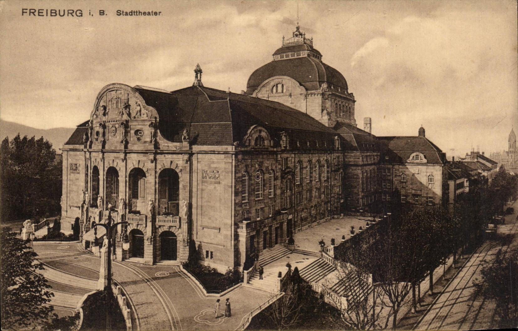 CPA Freiburg i B Stadttheater