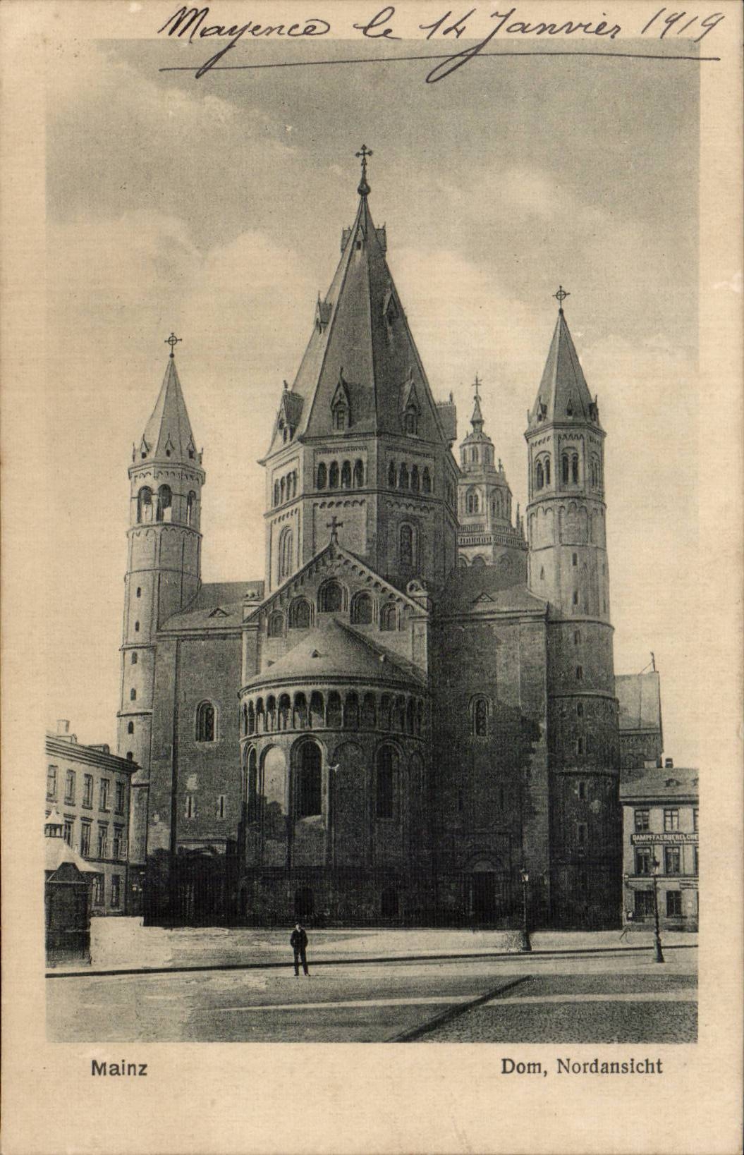 CPA Mainz amndt RheinDom Nordansicht