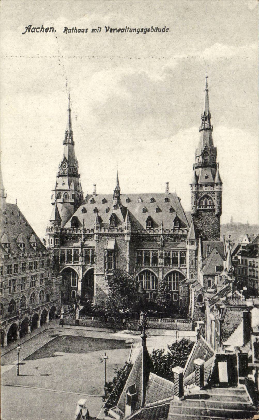 CPA Aachen Aachen Rathaus put Verwaltungsgebaude