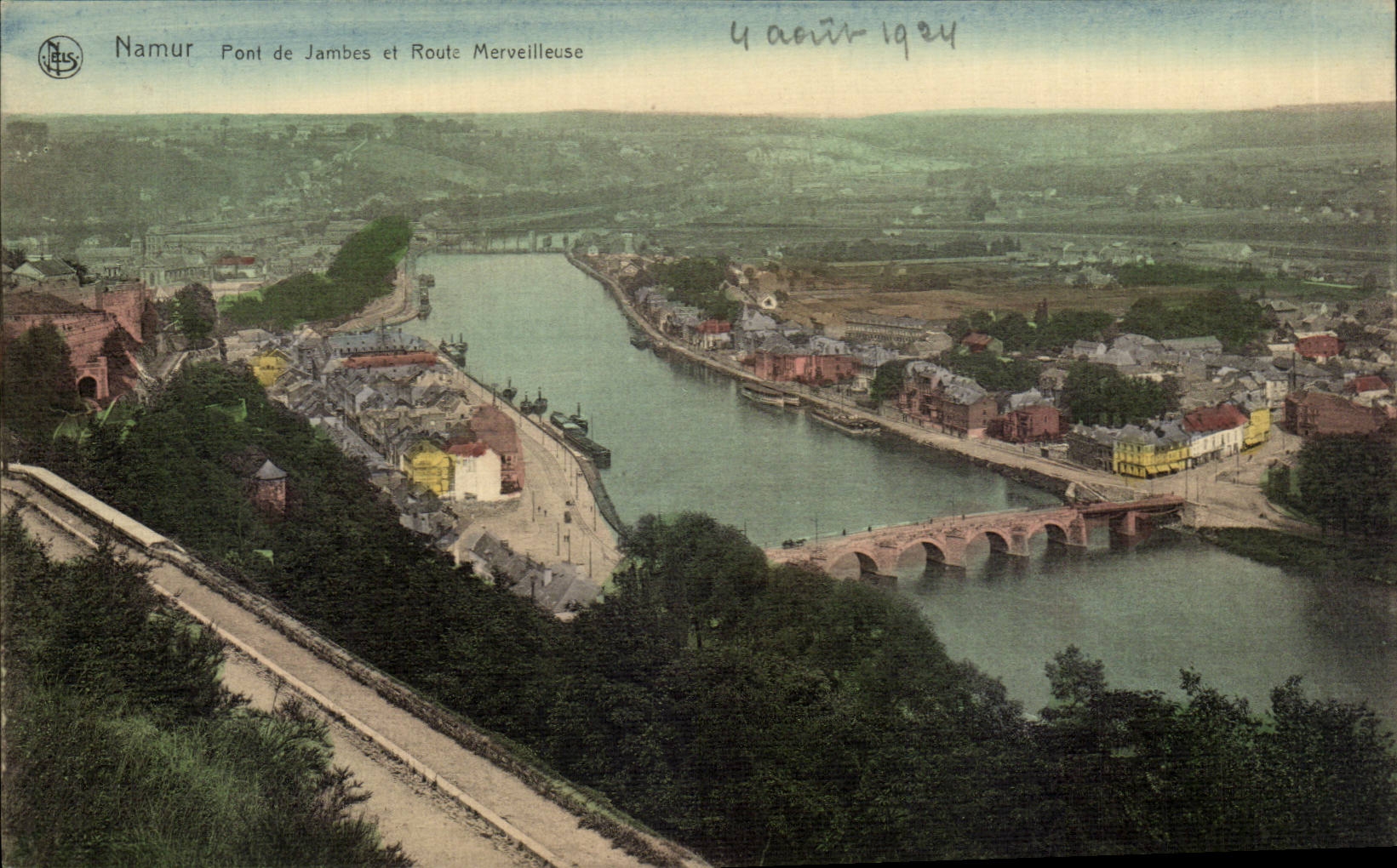 CPA Namur Bridge of legs and marvellous road