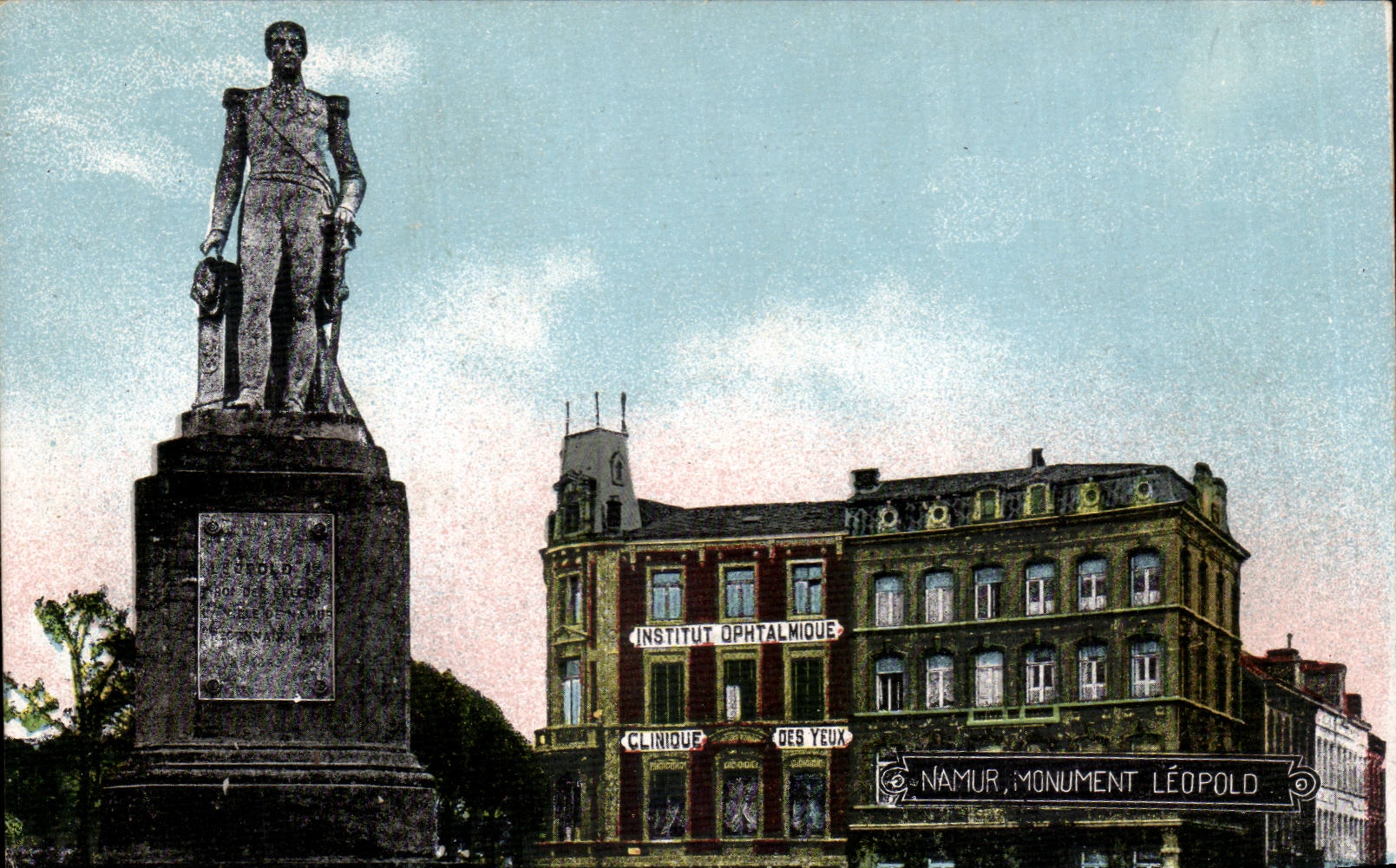 CPA Namur Leopold Monument