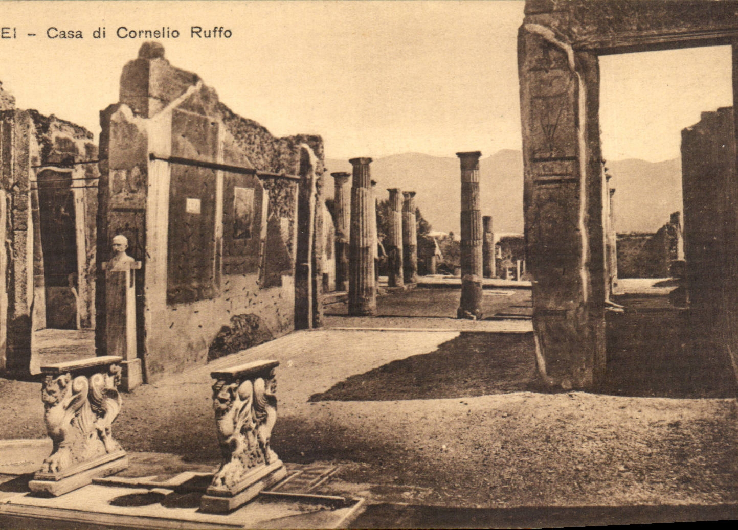 CPA Italy Italia Pompei Put di Cornelio Ruffo