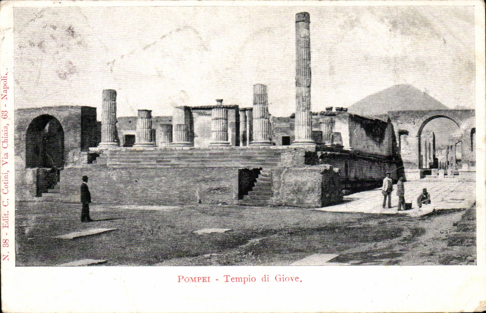 Italien Italien Pompeji CPA Templo di Giove