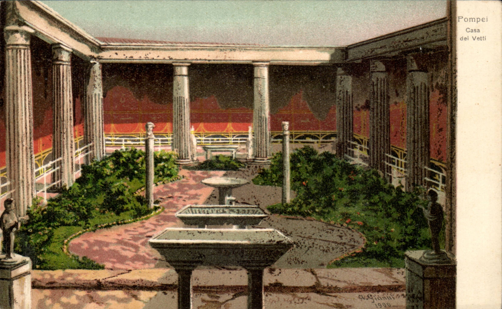 Italy Italia CPA Pompei Put del Vetti